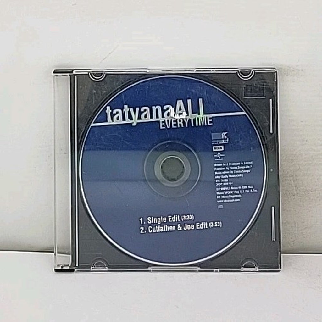 Everytime by Tatyana Ali (CD, PROMO Single) *Disc Only*