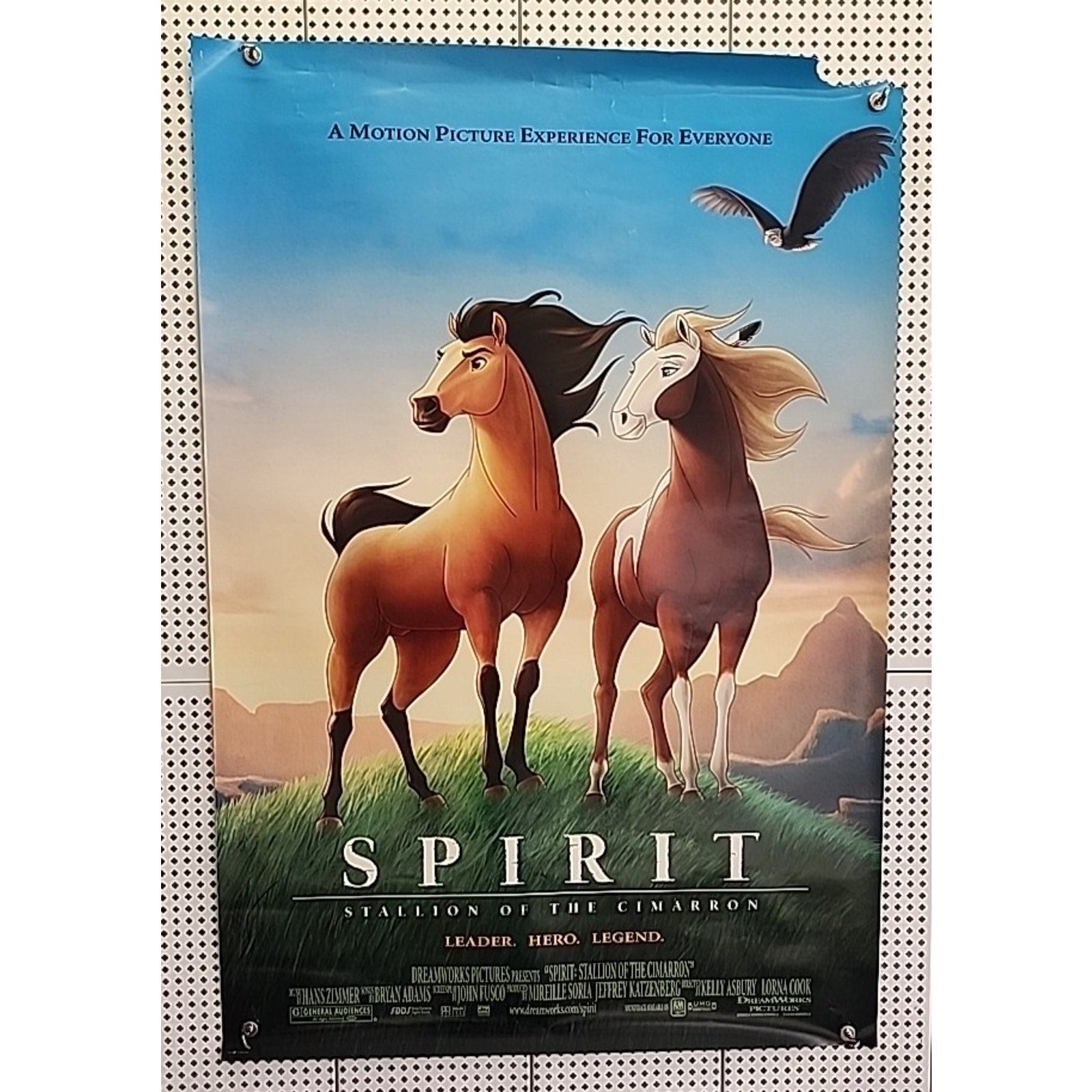 Spirit: Stallion Of The Cimarron - Movie Poster (2 Horses) 27x40