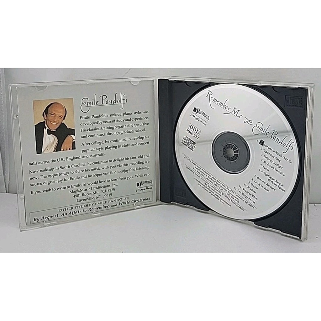 Remember Me Emile Pandolfi CD