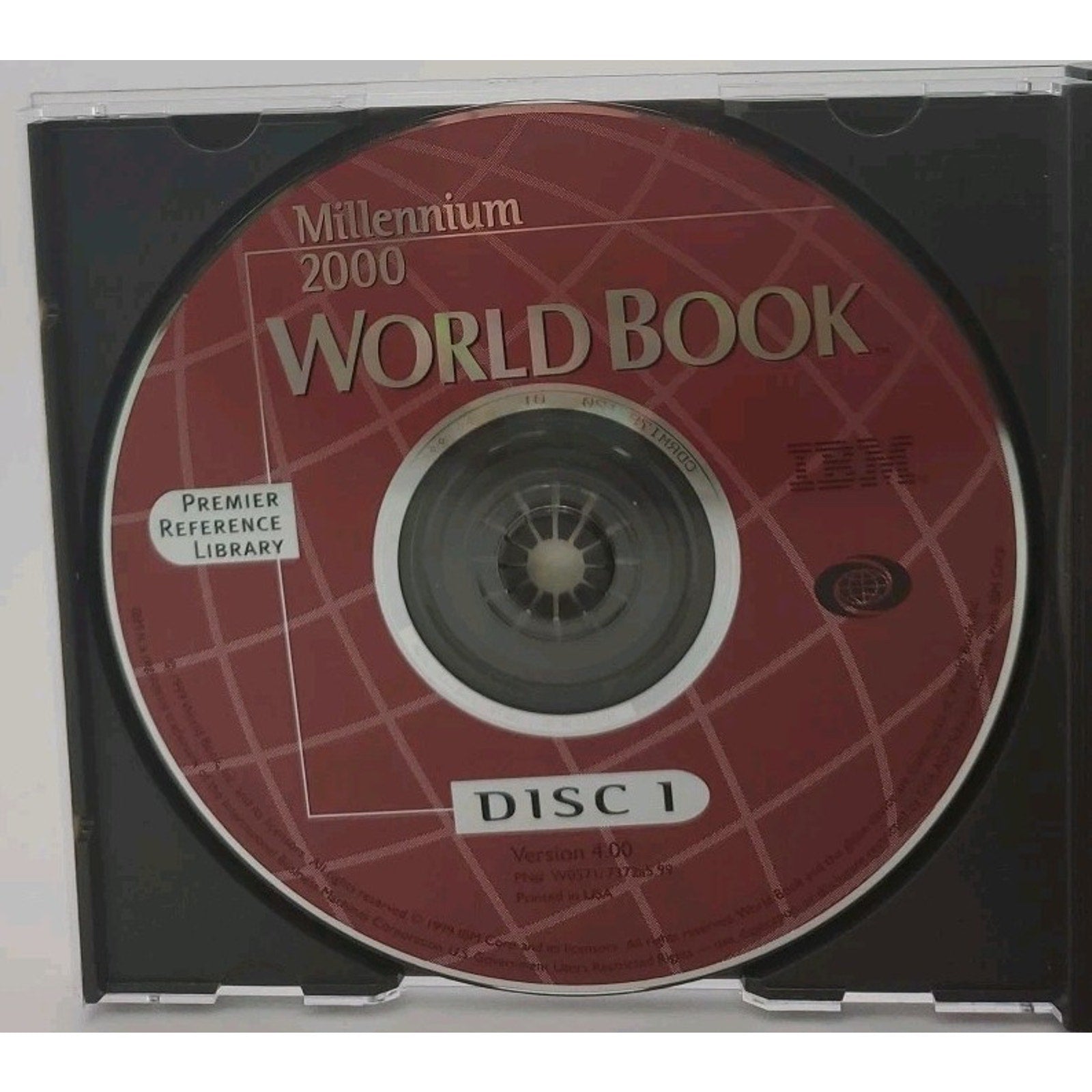 World Book Millennium 2000 Premier Reference Library Cd