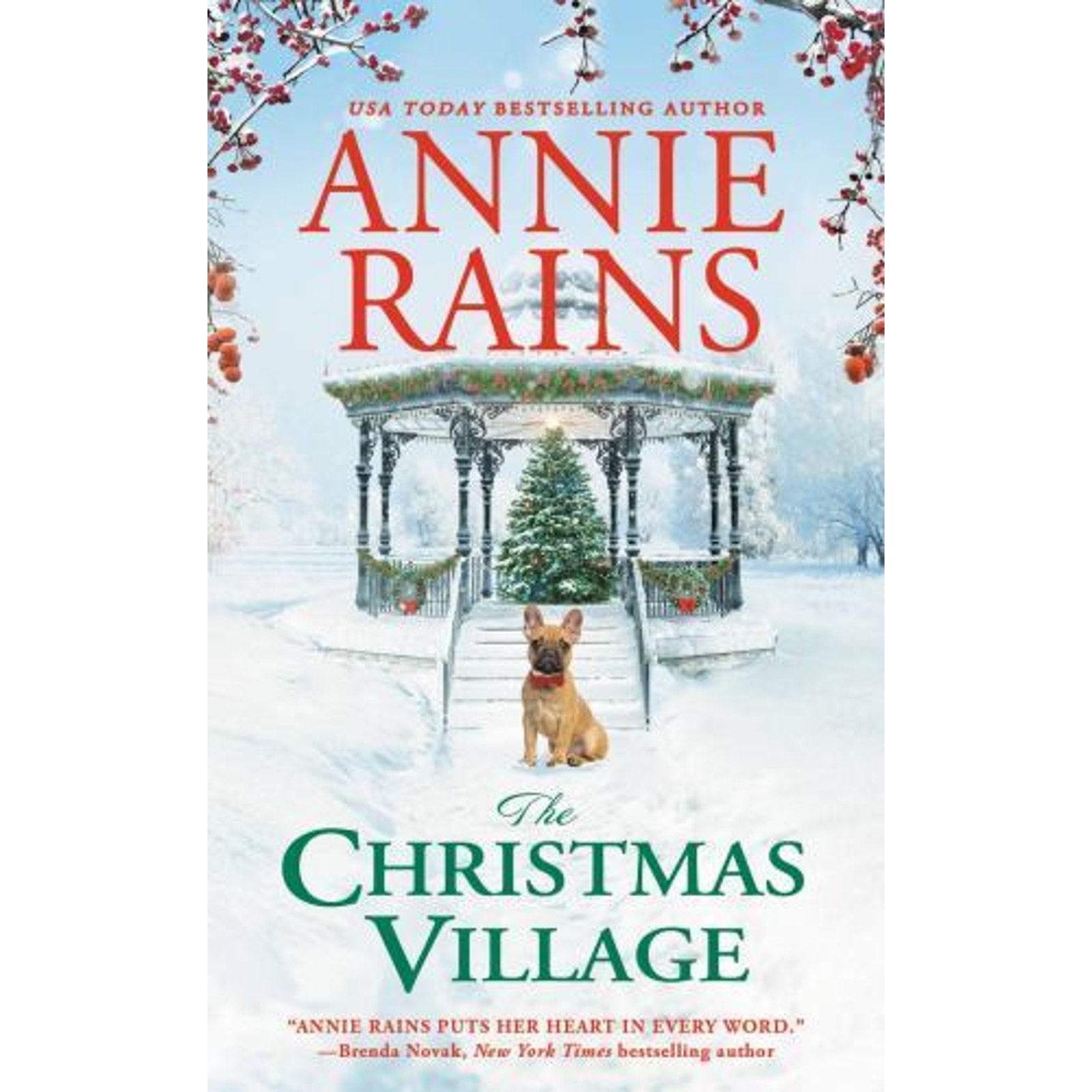 Somerset Lake Ser.: The Christmas Village by Annie Rains (2022, Mass Market)