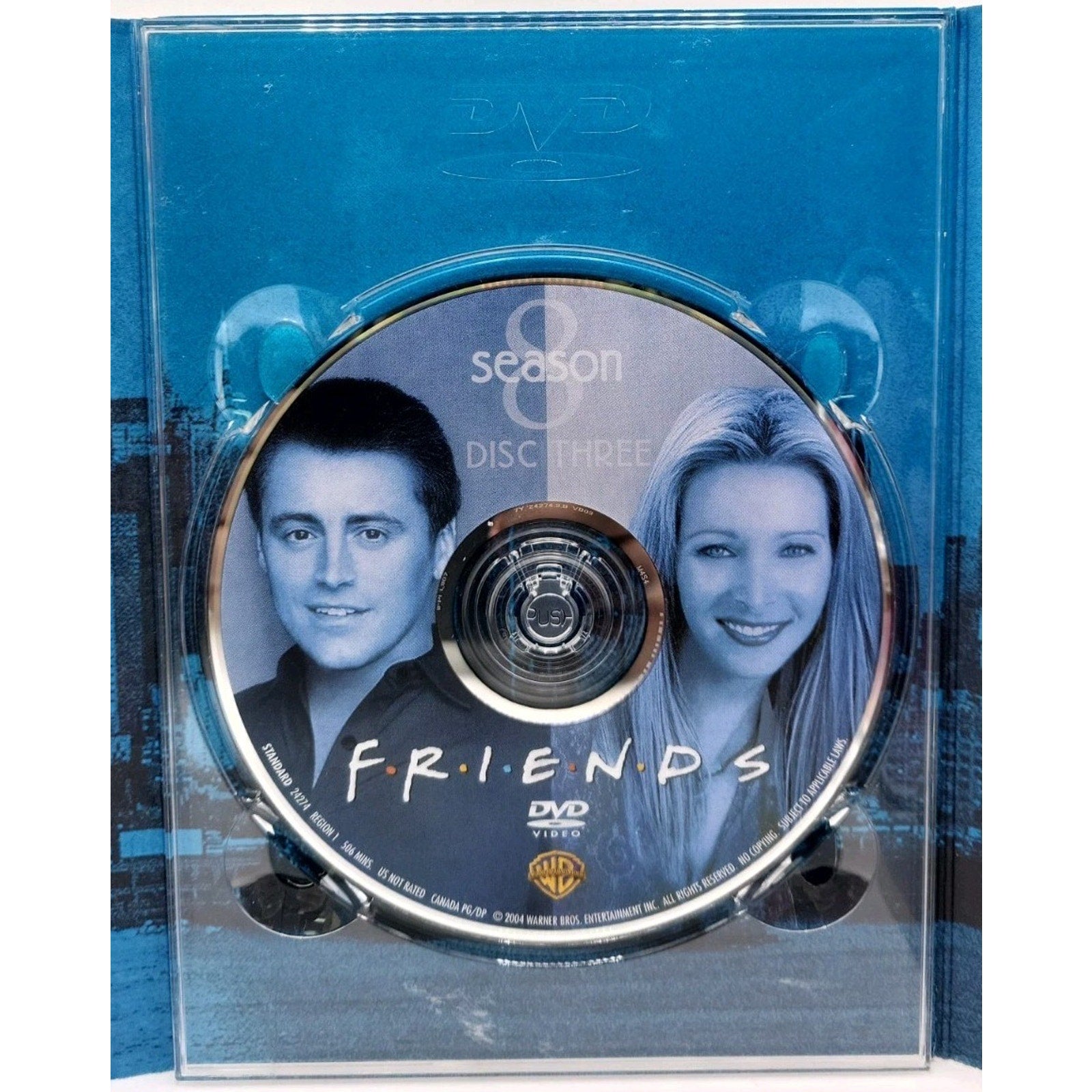 Friends - The Complete Eighth Season (DVD, 2004, 4-Disc Set)