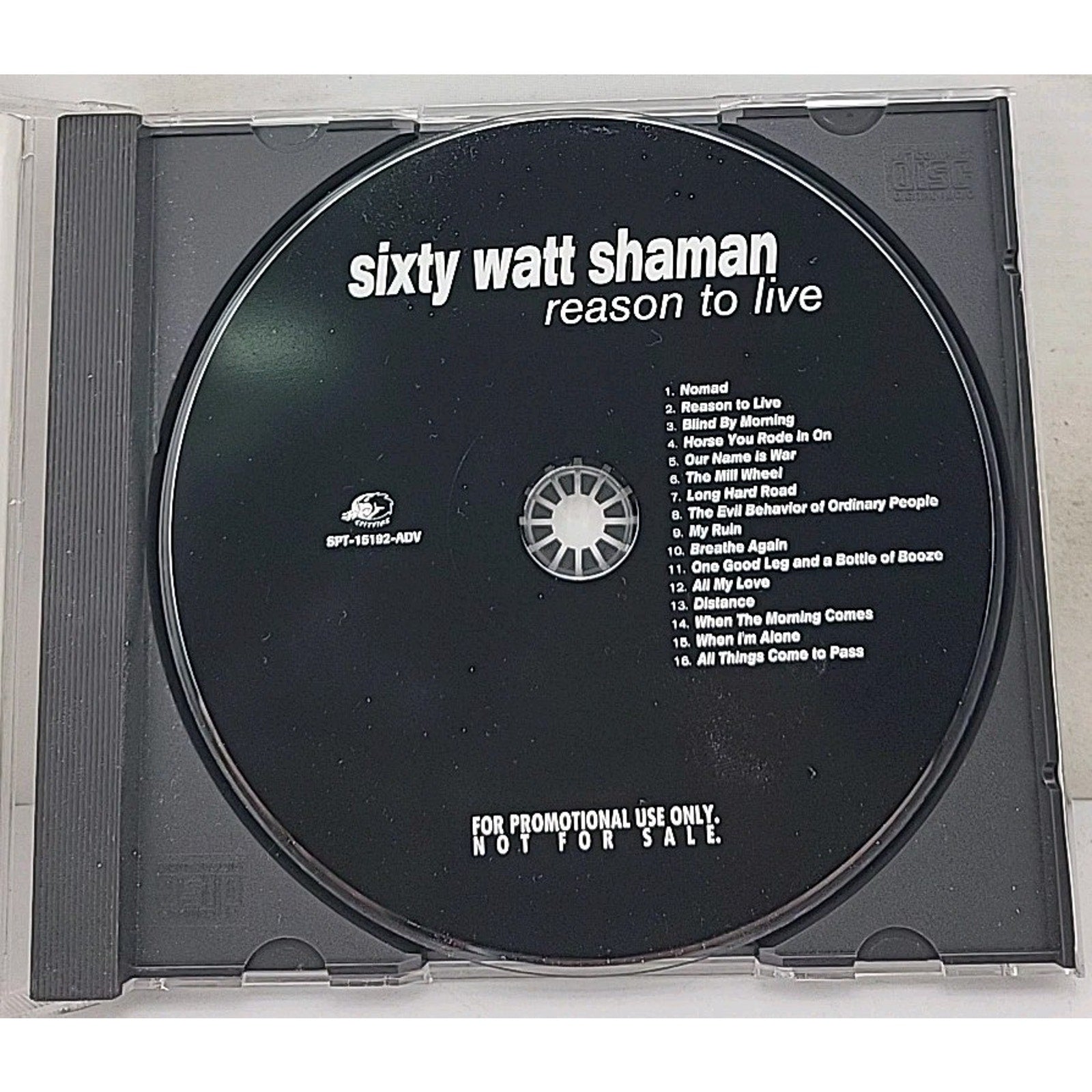 Sixty Watt Shaman - Reason To Live CD