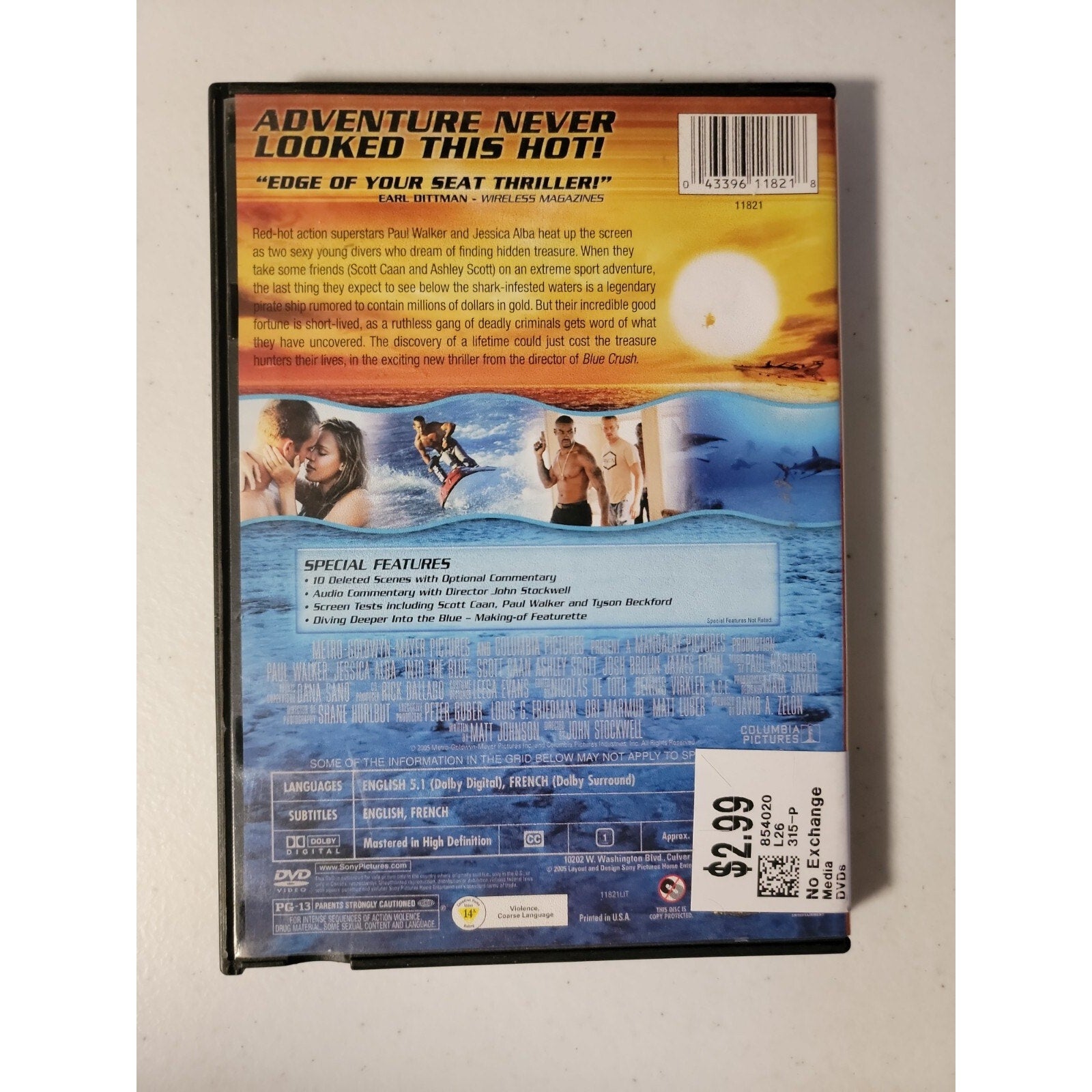 Into The Blue - Widescreen Edition (DVD)