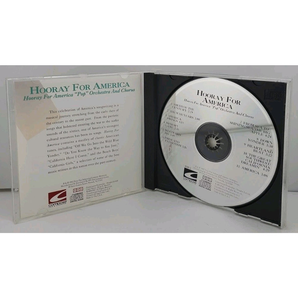 Hooray For America "Pop" Orchestra And Chorus CD 1992