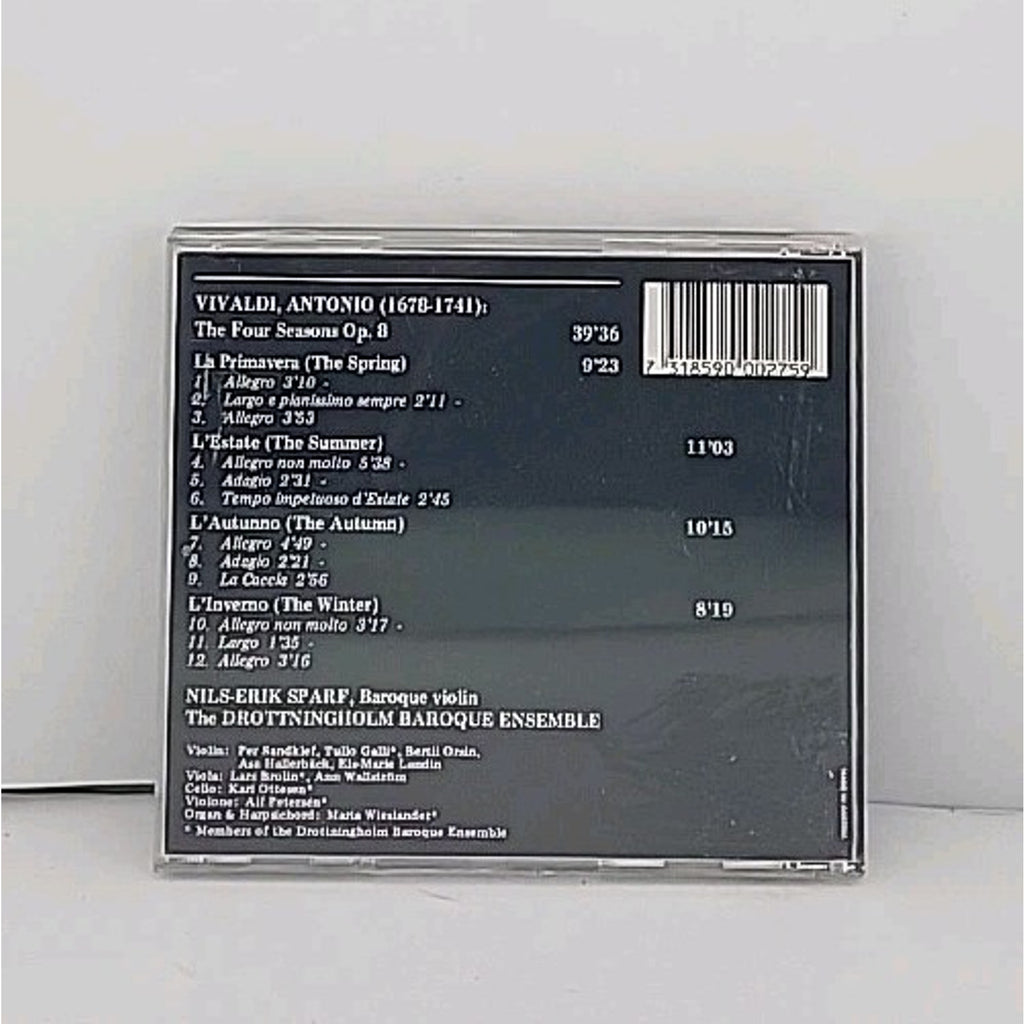 Four Seasons by Vivaldi / Drottningholm Baroque Ensemble (CD, 1992)