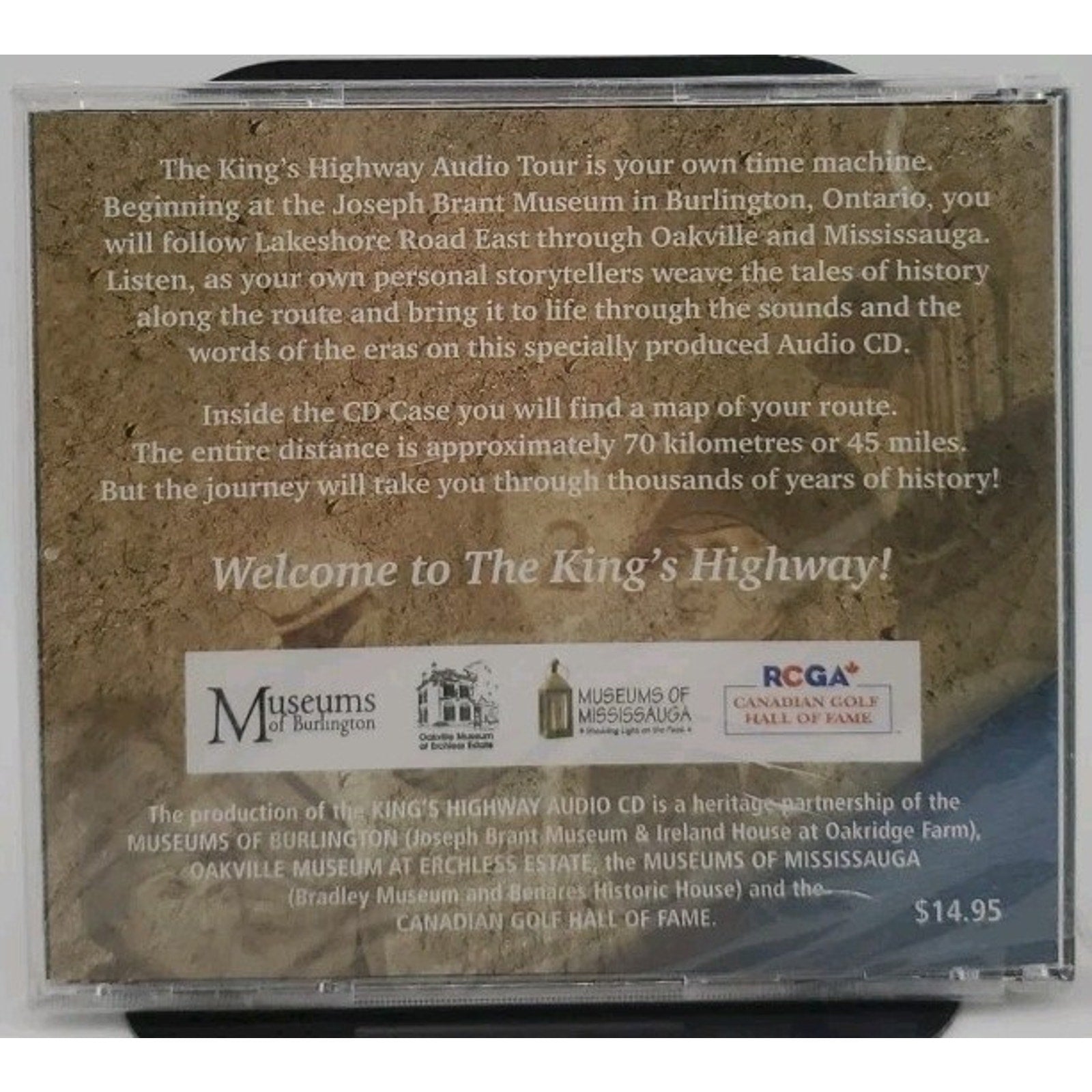 The King's Highway Audio Tour CD - *Brand New*