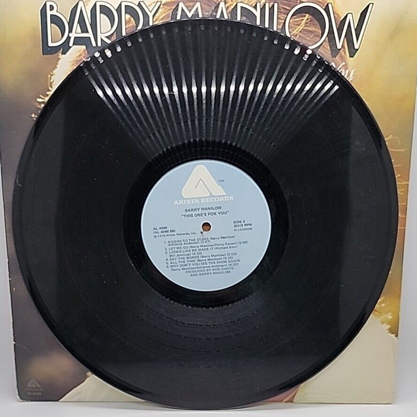 Barry Manilow This One's For You 1976 Arista Records AL 4090 (Record)