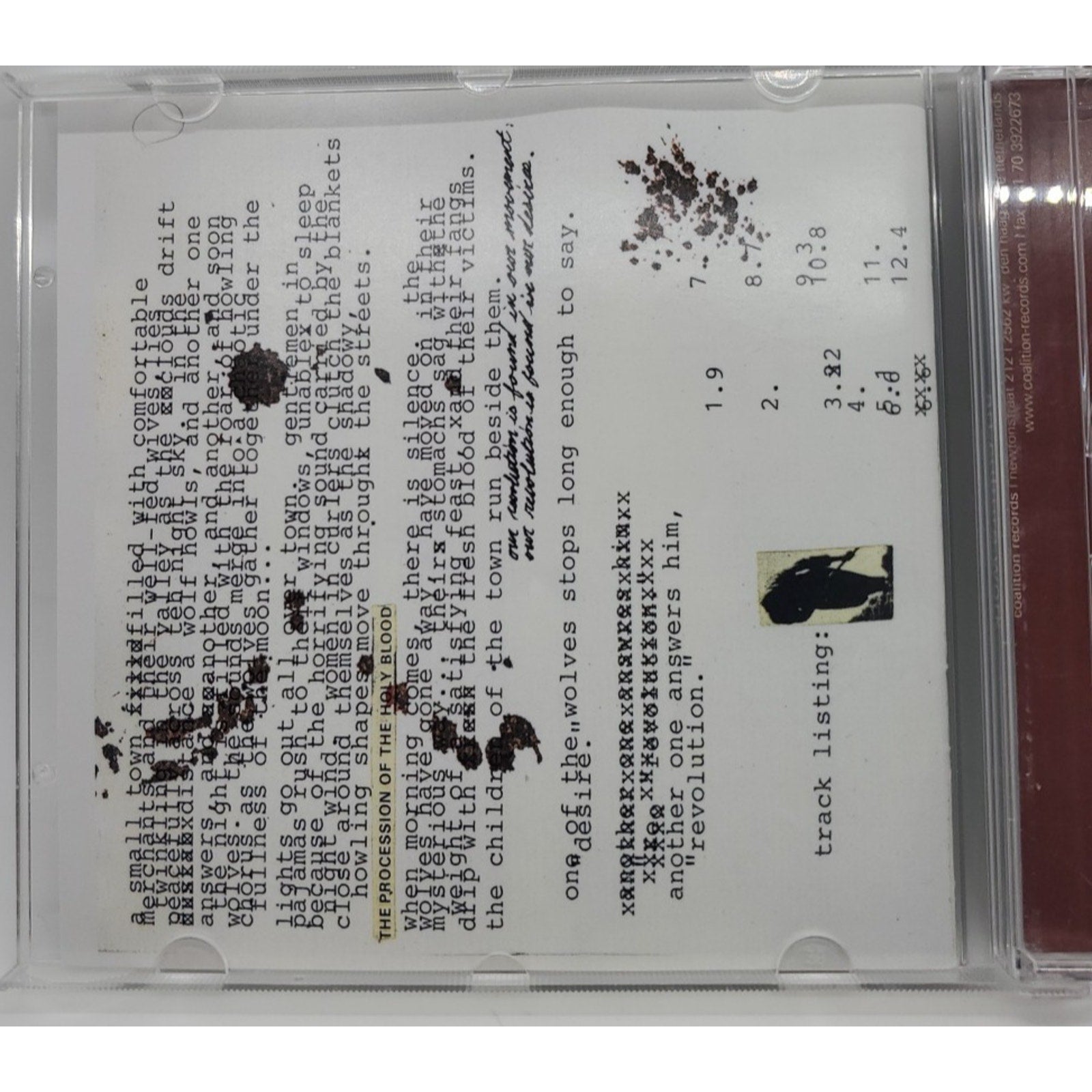 The Wolves Art Culture Work (CD)