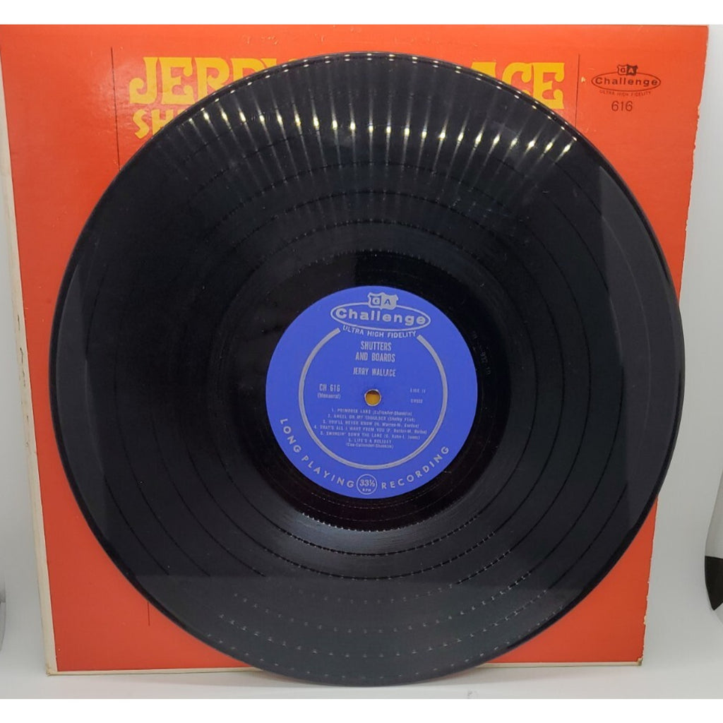Jerry Wallace Shutters And Boards & Other Town And Country Hits (Record)