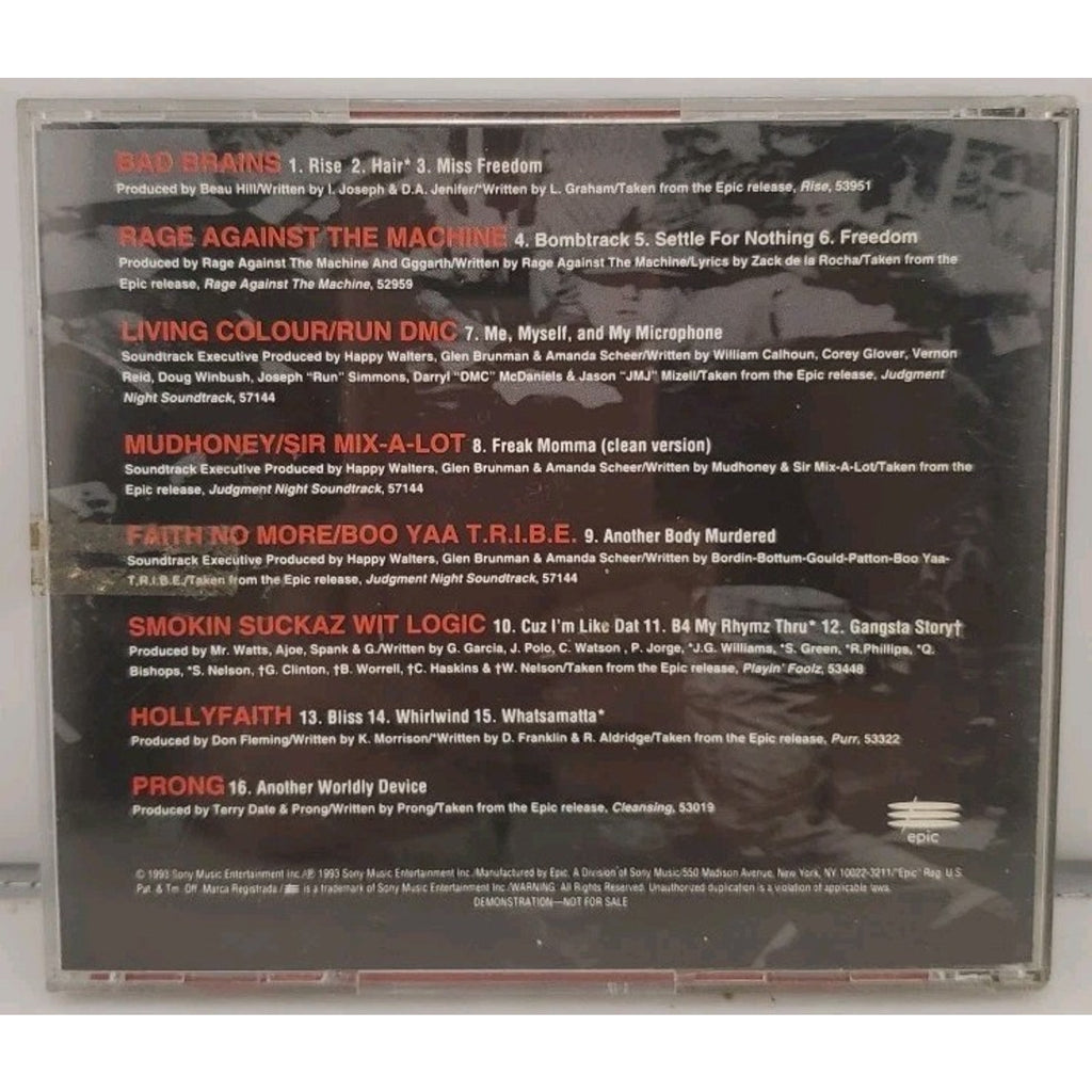 In Store Play CD Promo Epic