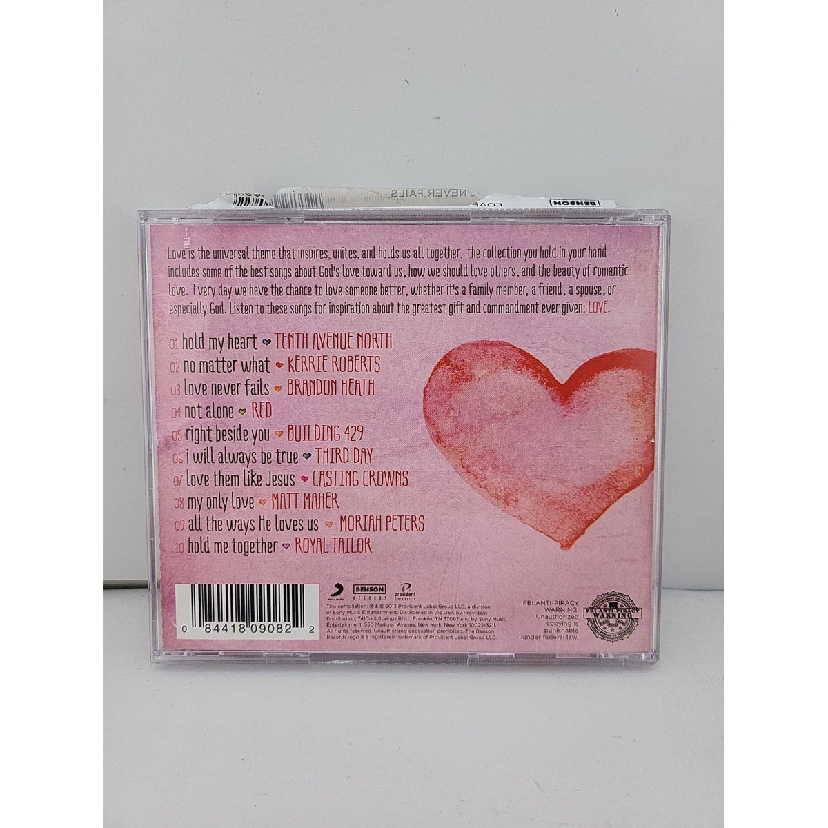 Love Never Fails by Various (CD, 2013)