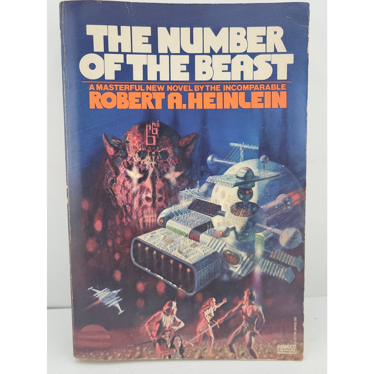 The Number of the Beast Robert A Heinlein 1st Edition 1980 Fawcett Sci-Fi Pbk