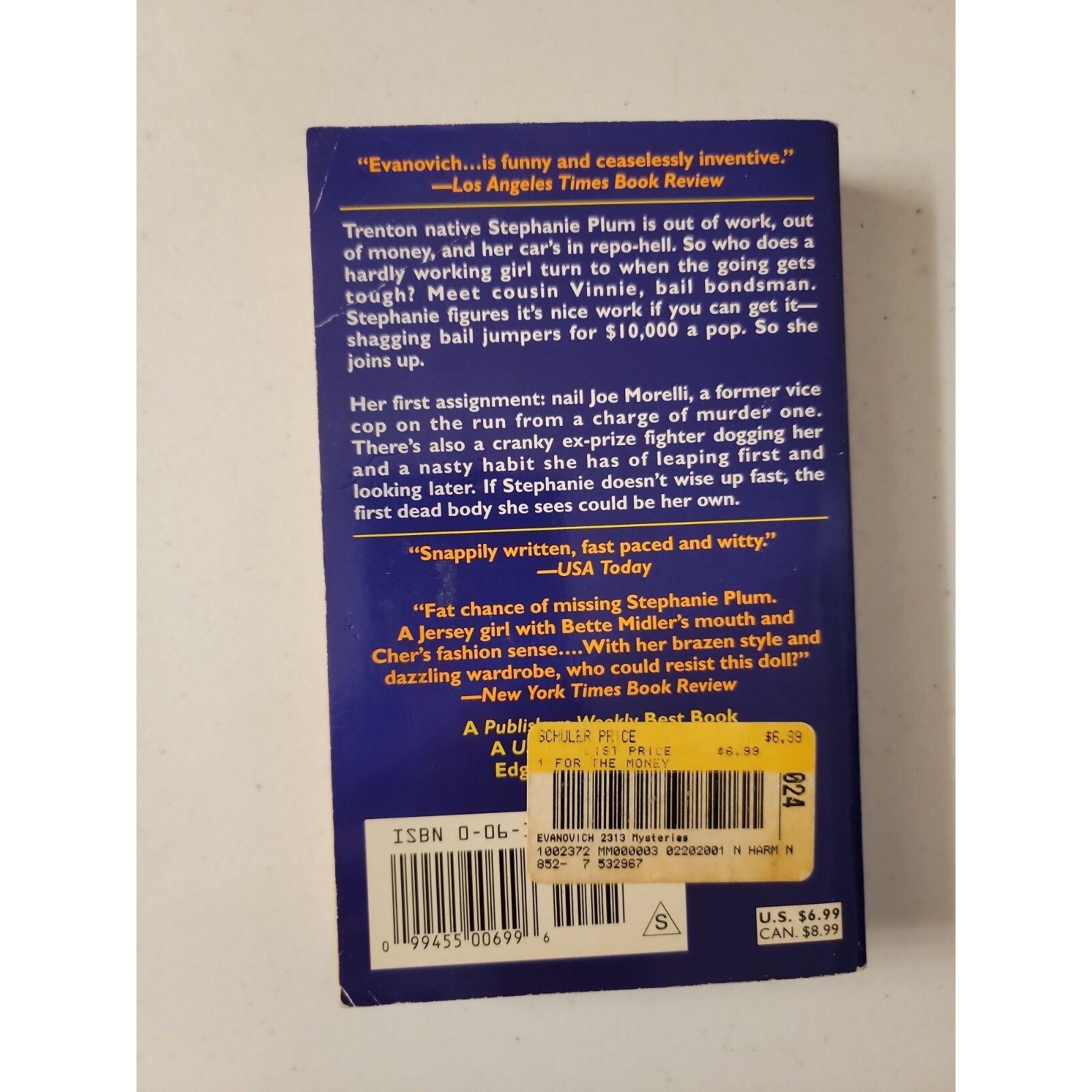 Stephanie Plum Ser.: One for the Money by Janet Evanovich (2002, Trade...