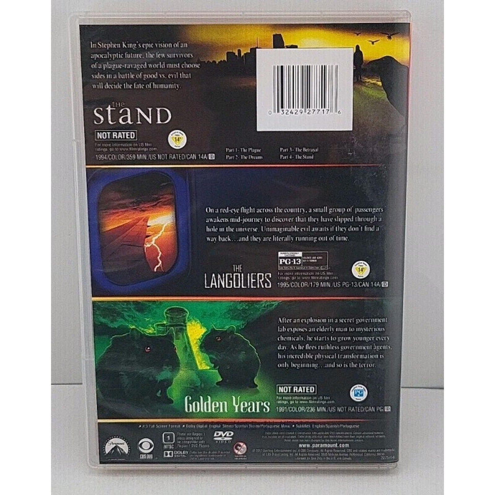 Stephen King's Triple Feature (DVD)