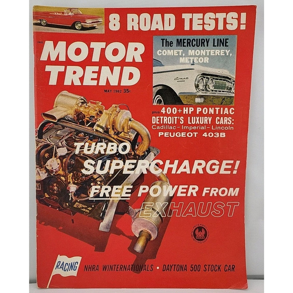 Motor Trend Magazine - May 1962 - Volume 14 No. 5
