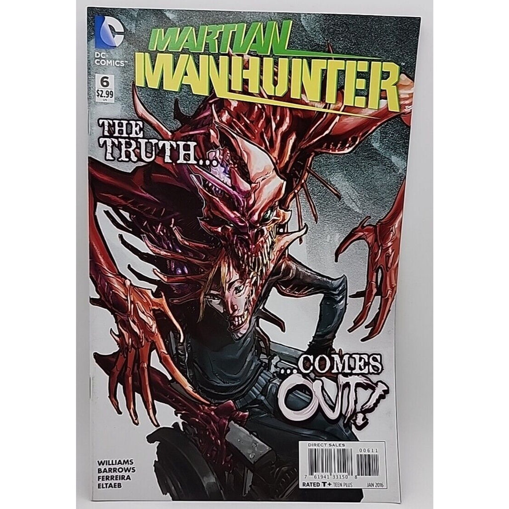DC Comics Martian Manhunter #6 January 2016