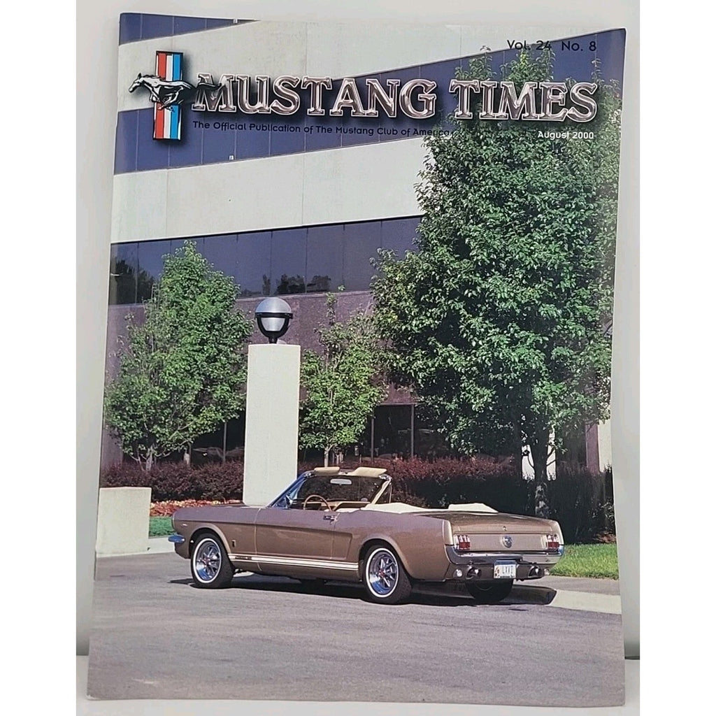 Mustang Times Magazine August 2000 Vol.24 No.8