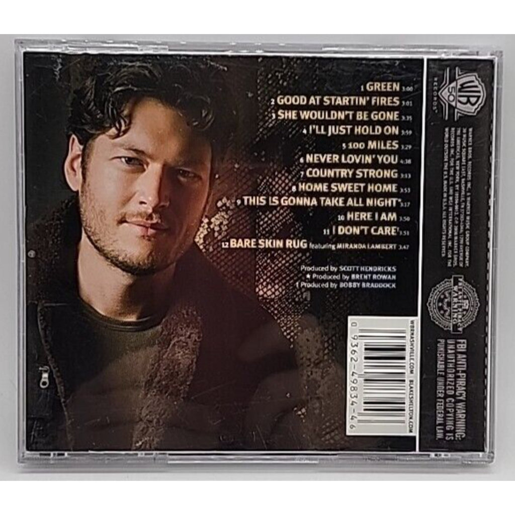 Startin Fires by Blake Shelton (CD, 2008)