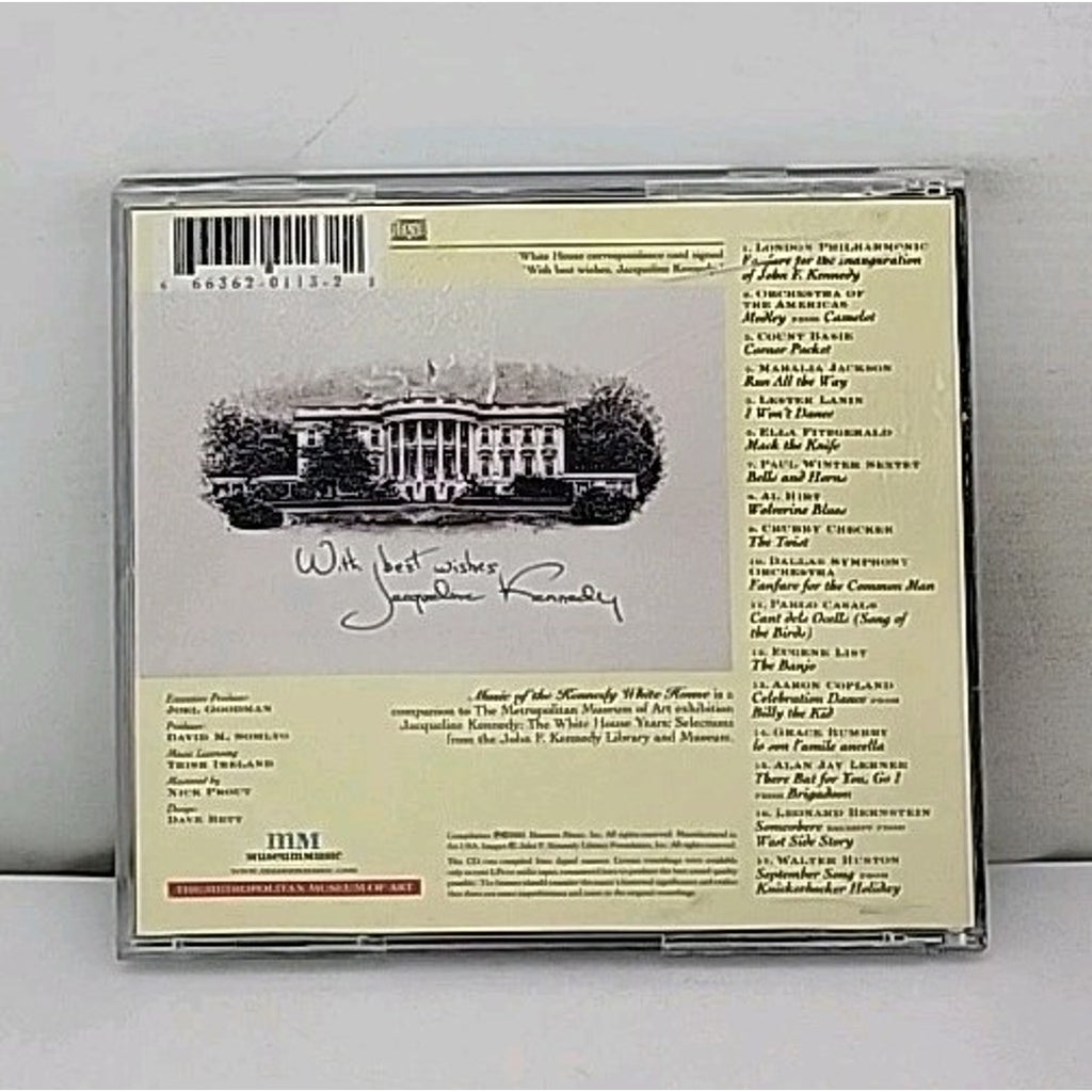 Music Of The Kennedy White House Compilation Music CD, 17 V/A TRKS
