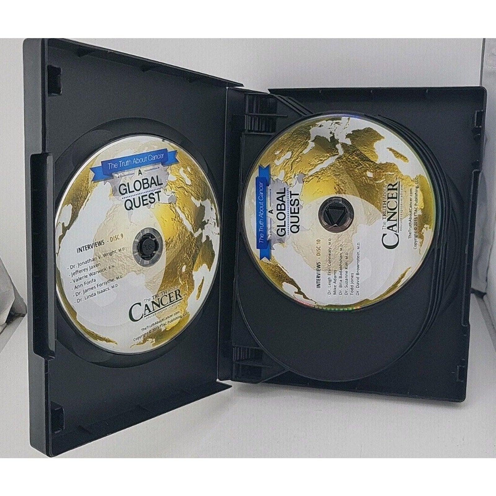 The Truth About Cancer A Global Quest Complete Transcripts 131 & 9 Episodes Lot
