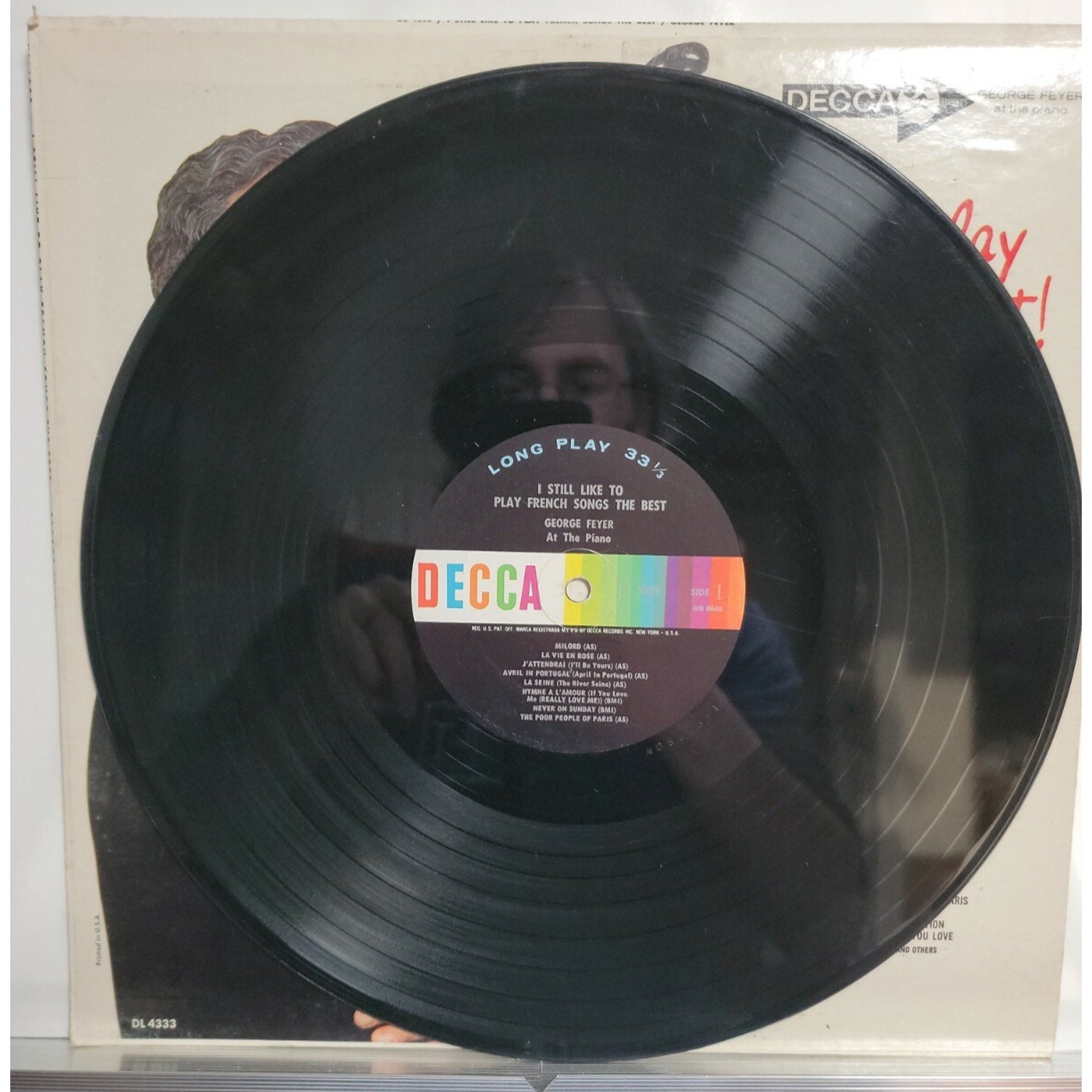 George Feyer – I Still Like To Play French Songs Best (Vinyl)
