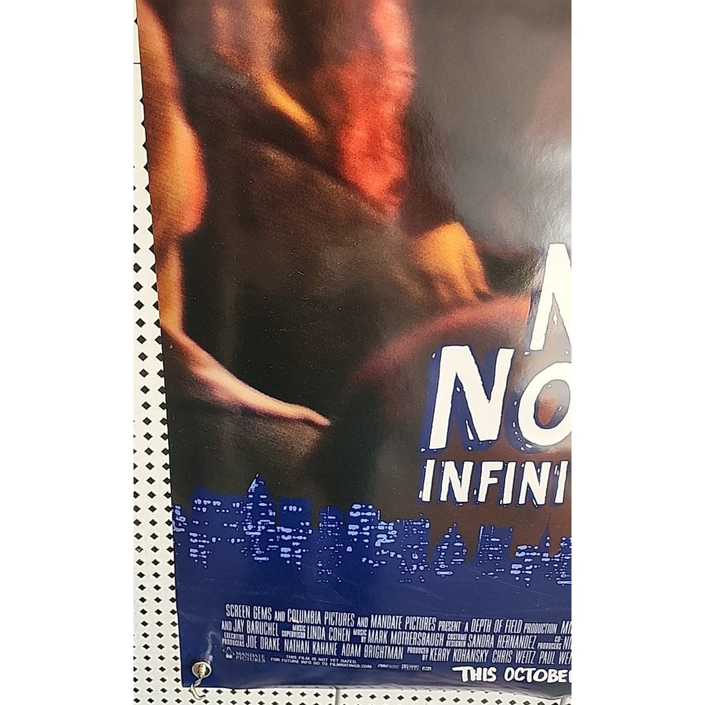 Nick & Norah's Infinite Playlist Movie Poster 2 Sided Original Final 27x40