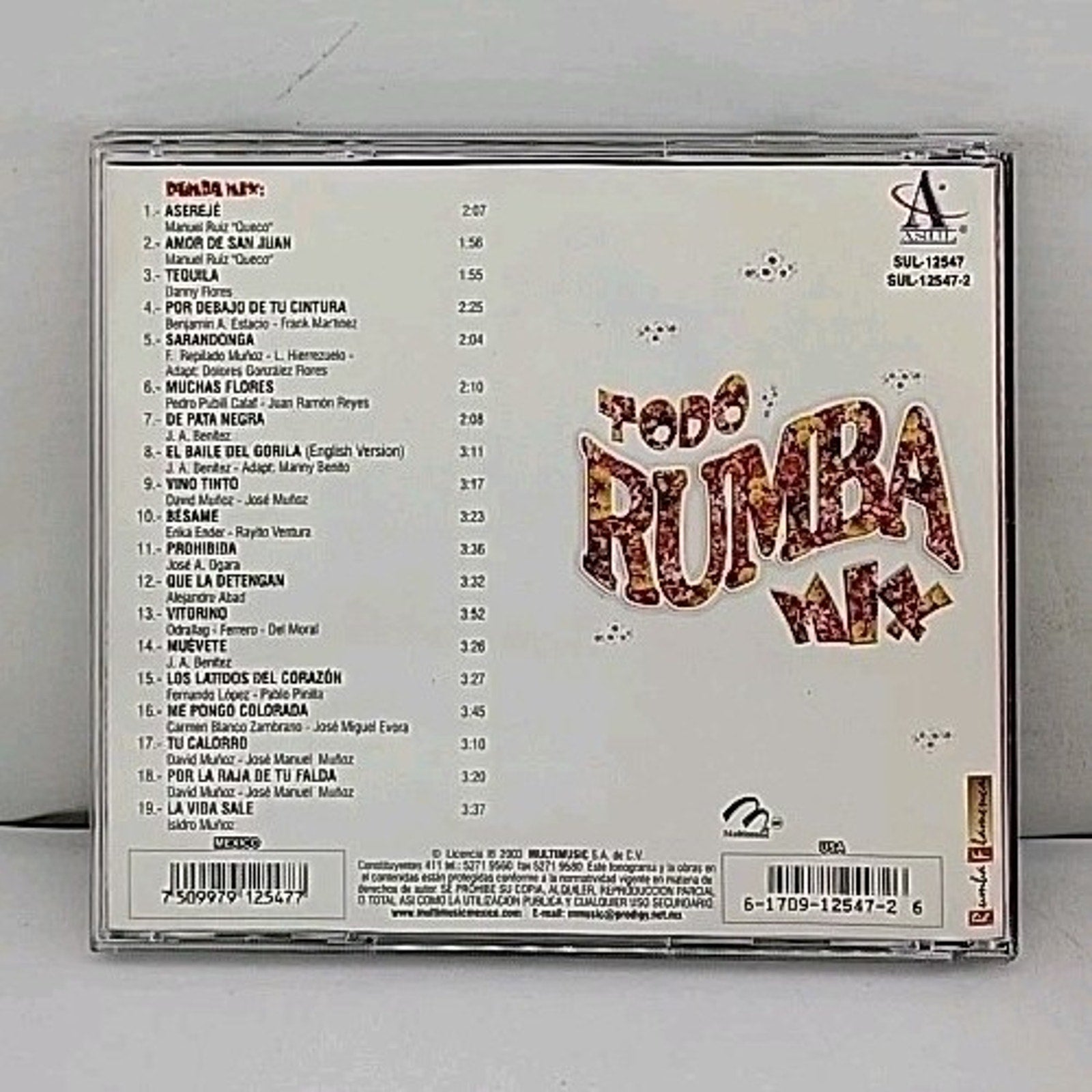Todo Rumba Mix CD