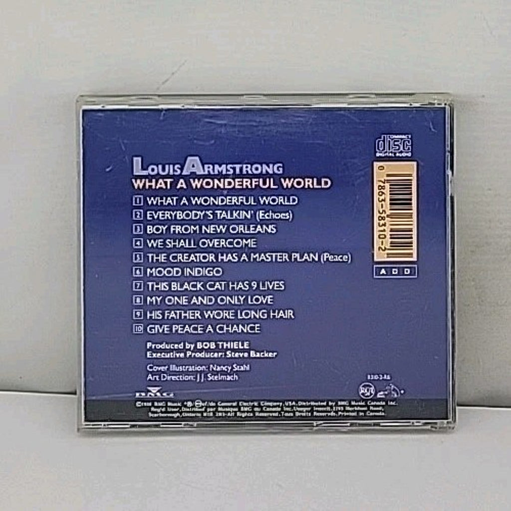 What a Wonderful World by Louis Armstrong (CD, 1990)