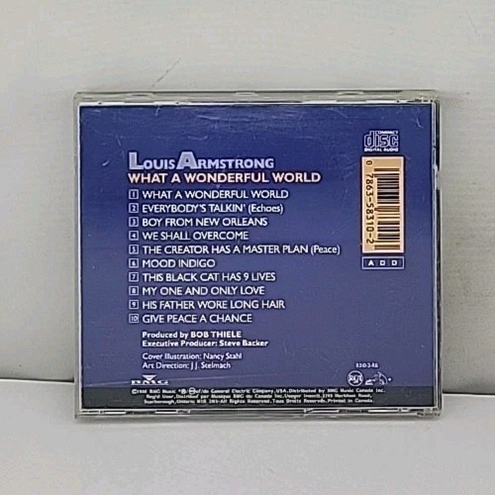 What a Wonderful World by Louis Armstrong (CD, 1990)