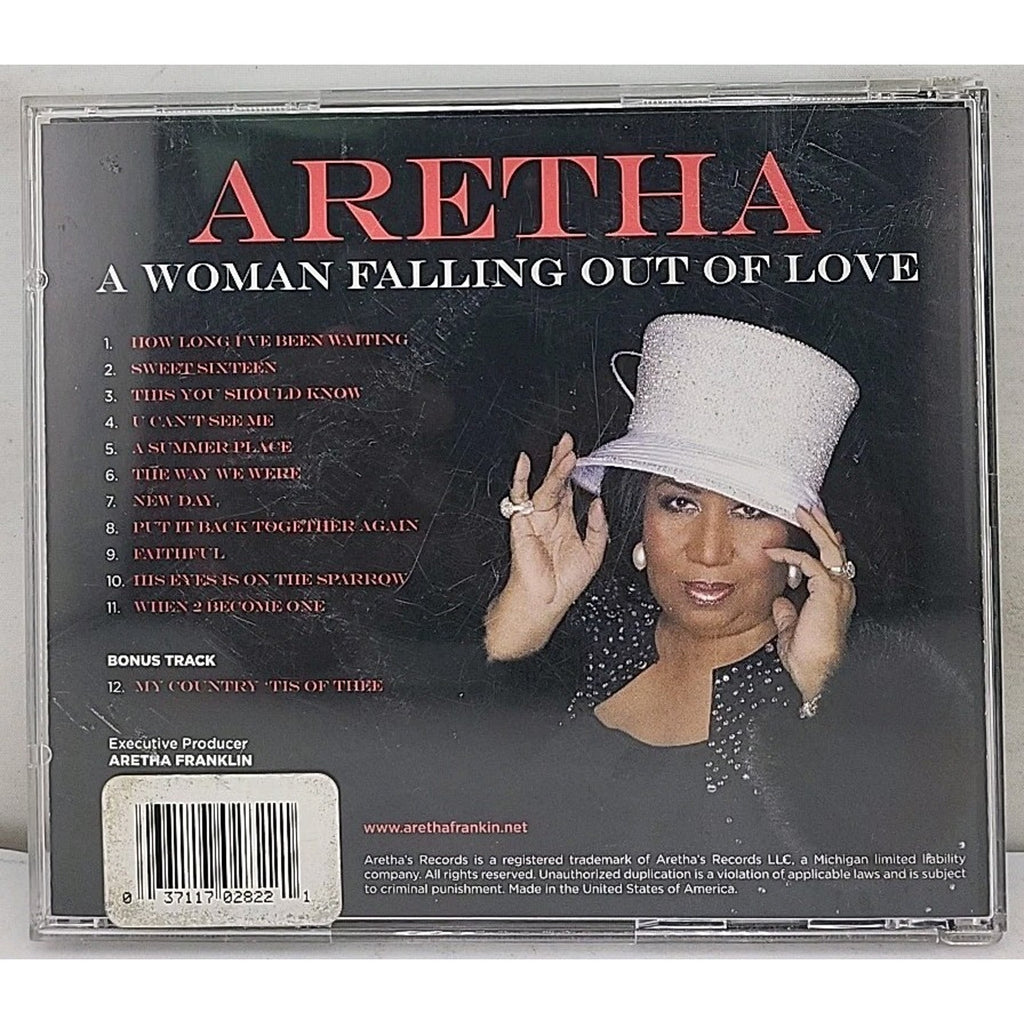 A Woman Falling Out of Love by Aretha Franklin (CD, 2011, Aretha's Records)