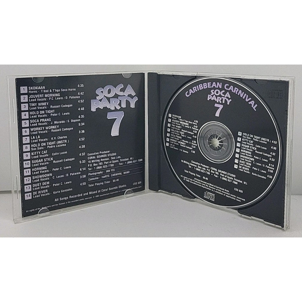 Caribbean Carnival, Vol. 7 by Various Artists (CD, Jul-1999, Coral Sound)