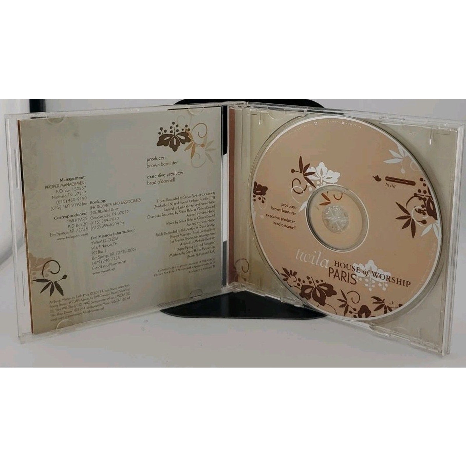 Twila Paris House Of Worship CD