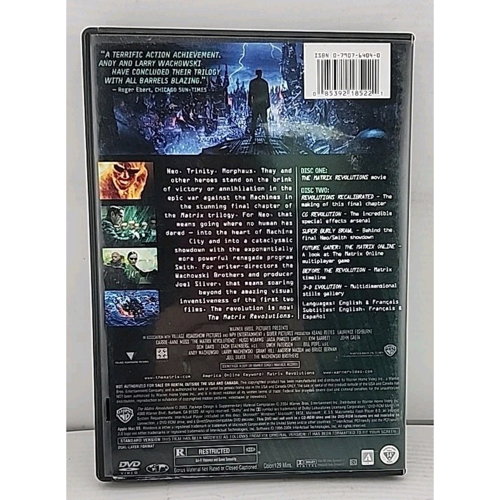 The Matrix Revolutions (DVD, 2003)