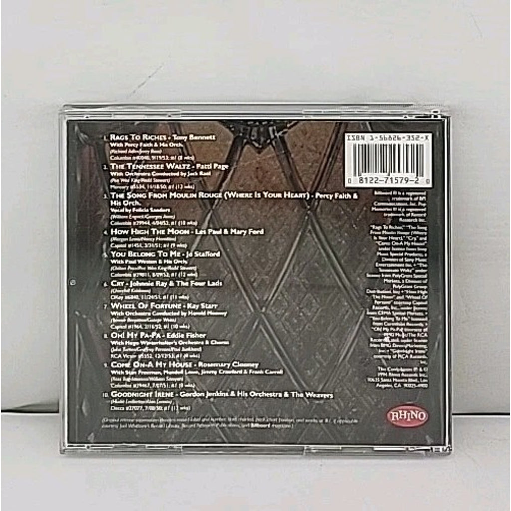1950-54 Billboard Pop Memories by Various (CD, 1994)