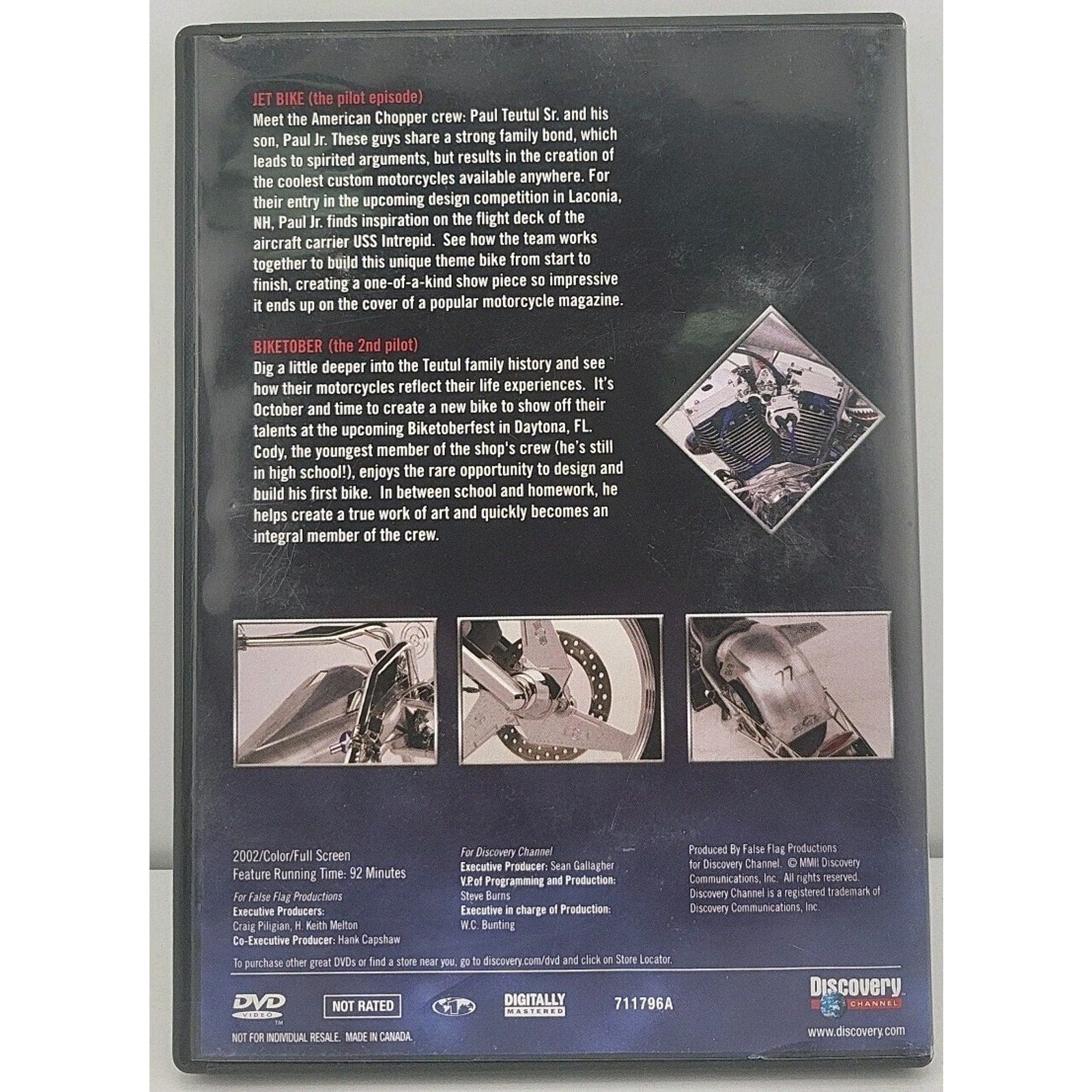American Chopper: Jet Bike Biketober DVD 2002