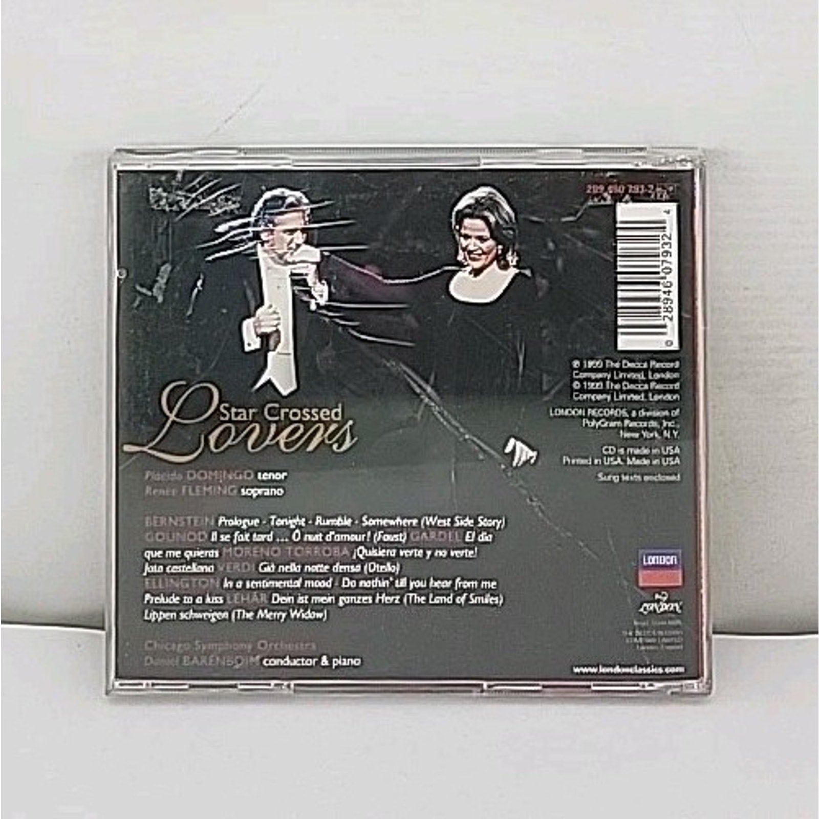 Star Crossed Lovers by Placido Domingo (CD, 1999)