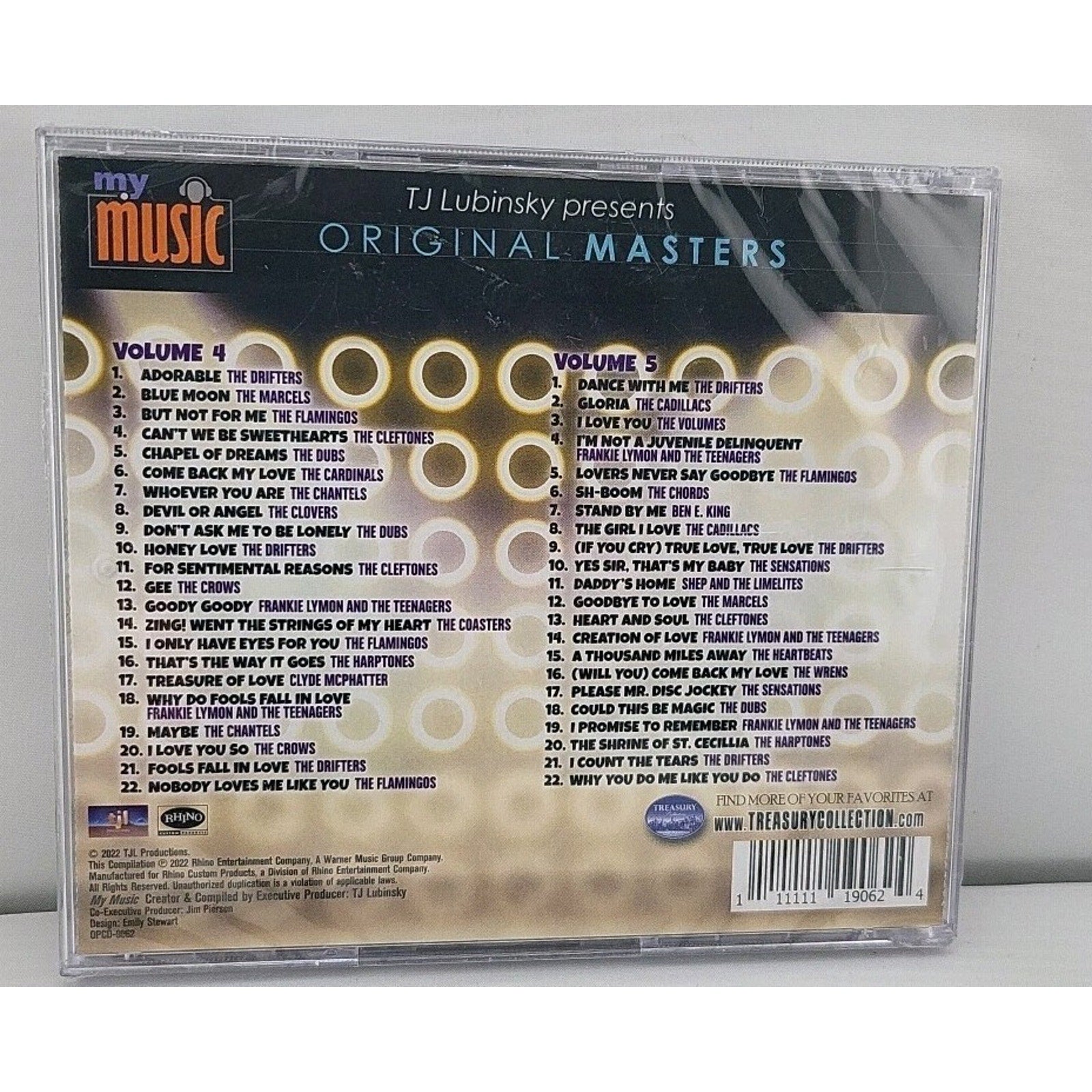 Doo Wop Hits Original Masters Volumes 4 & 5 CD *Brand New*