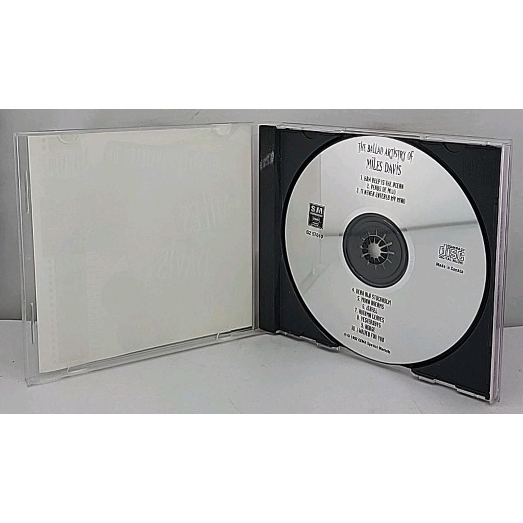 The Ballad Artistry Of Miles Davis (EMI) by Miles Davis (CD, Nov-1995,...