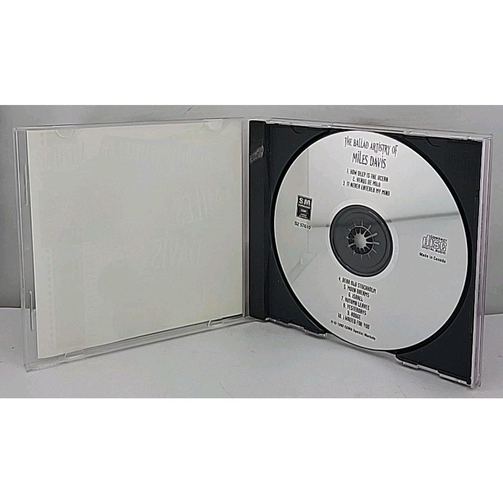 The Ballad Artistry Of Miles Davis (EMI) by Miles Davis (CD, Nov-1995,...