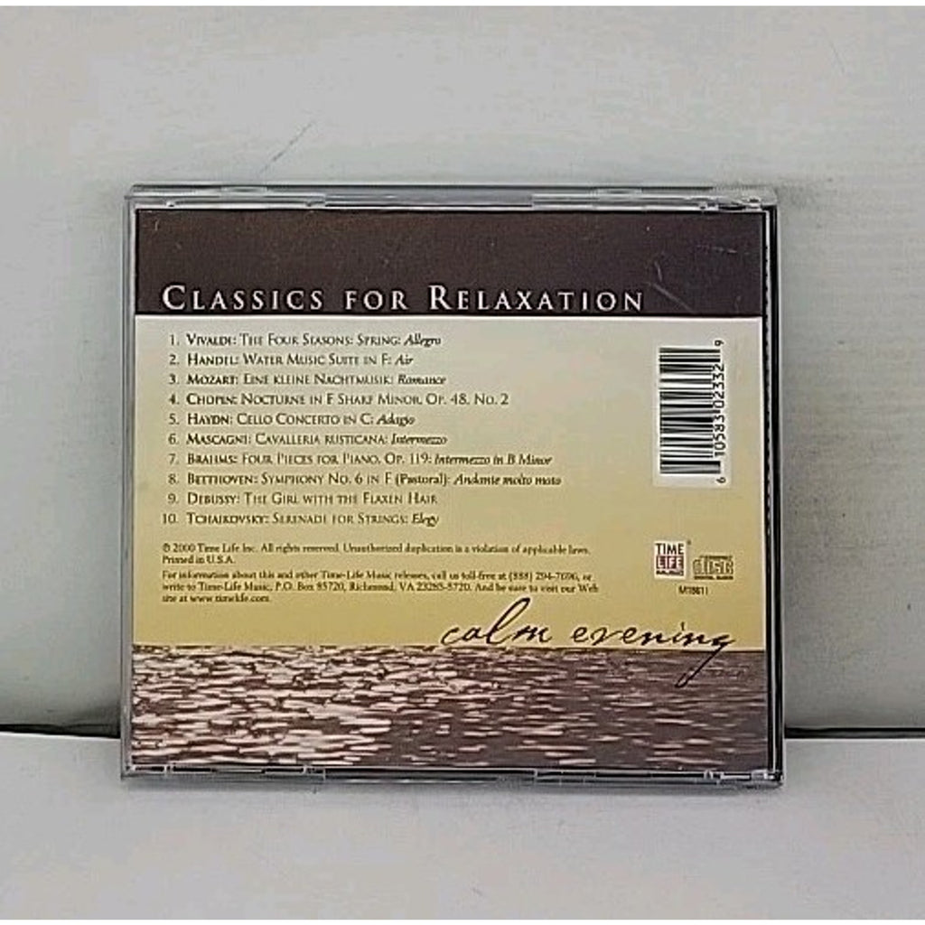 Classics For Relaxation - Calm Evening CD