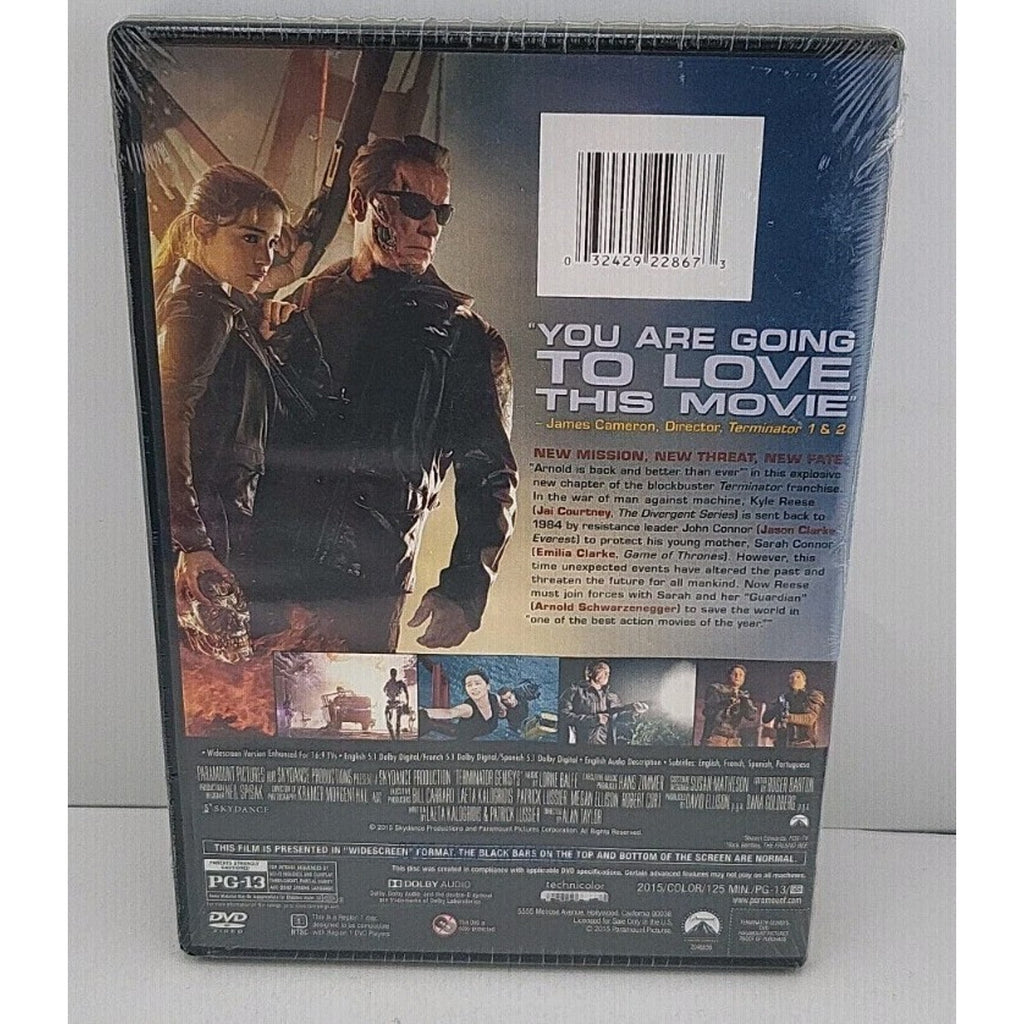 Terminator Genisys (DVD, 2015) *Brand New*