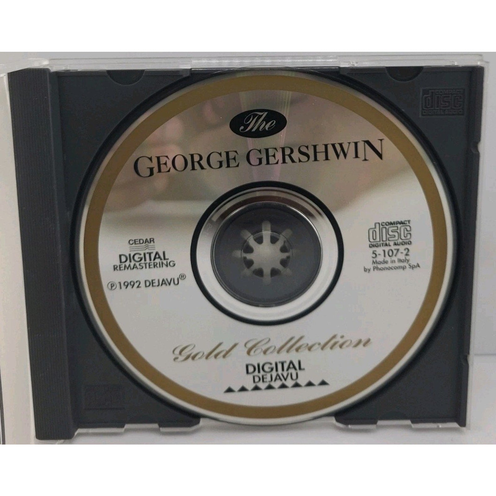 The George Gershwin Gold Collection Music CD