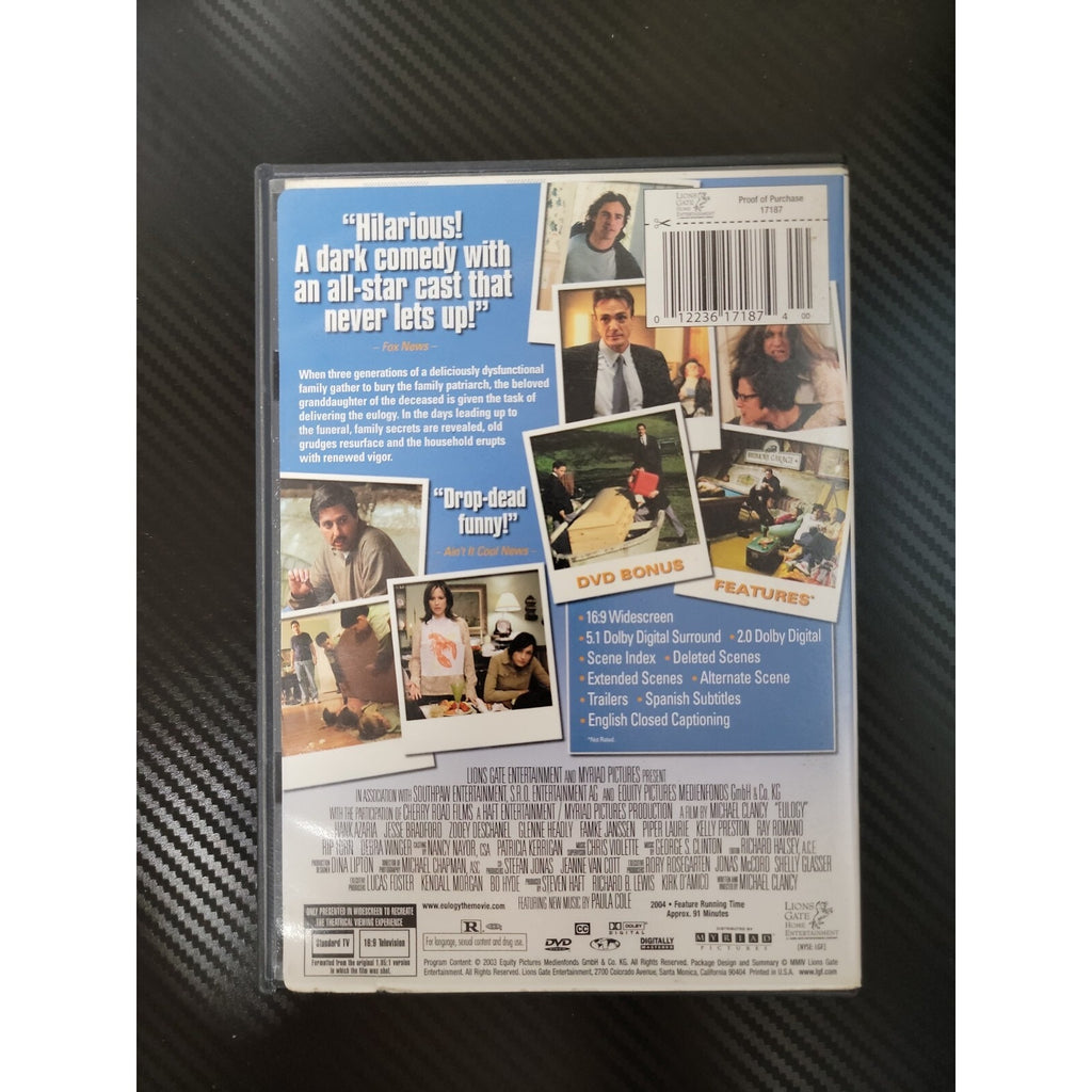 Eulogy (DVD, 2003)