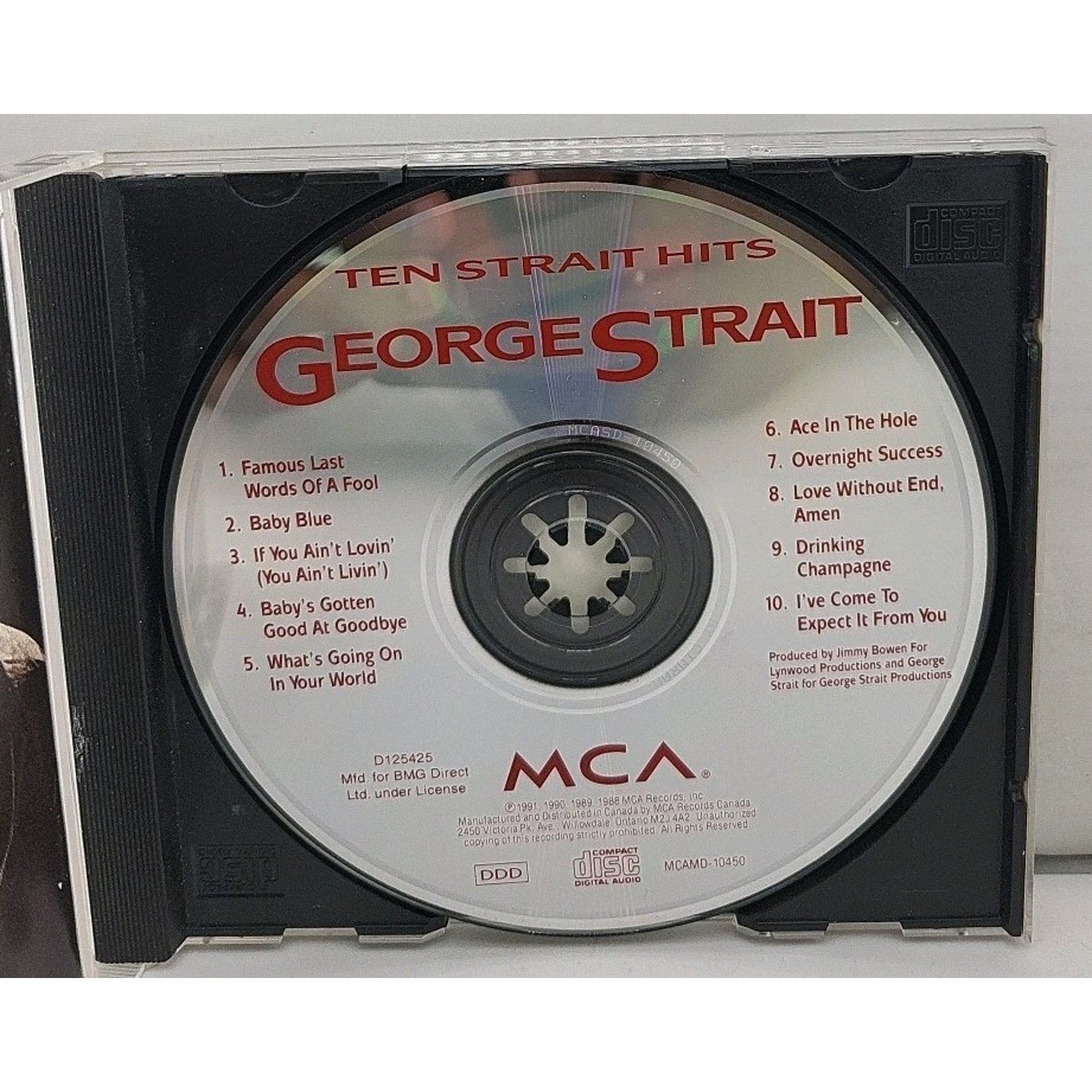 Ten Strait Hits by George Strait (CD, 2006)