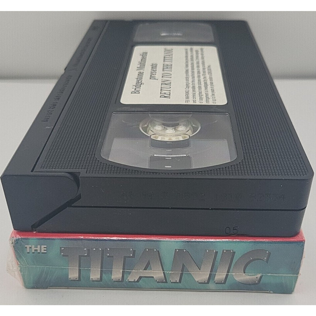 The Titanic - Return to the Titanic VHS Narrated by James Drury Movie