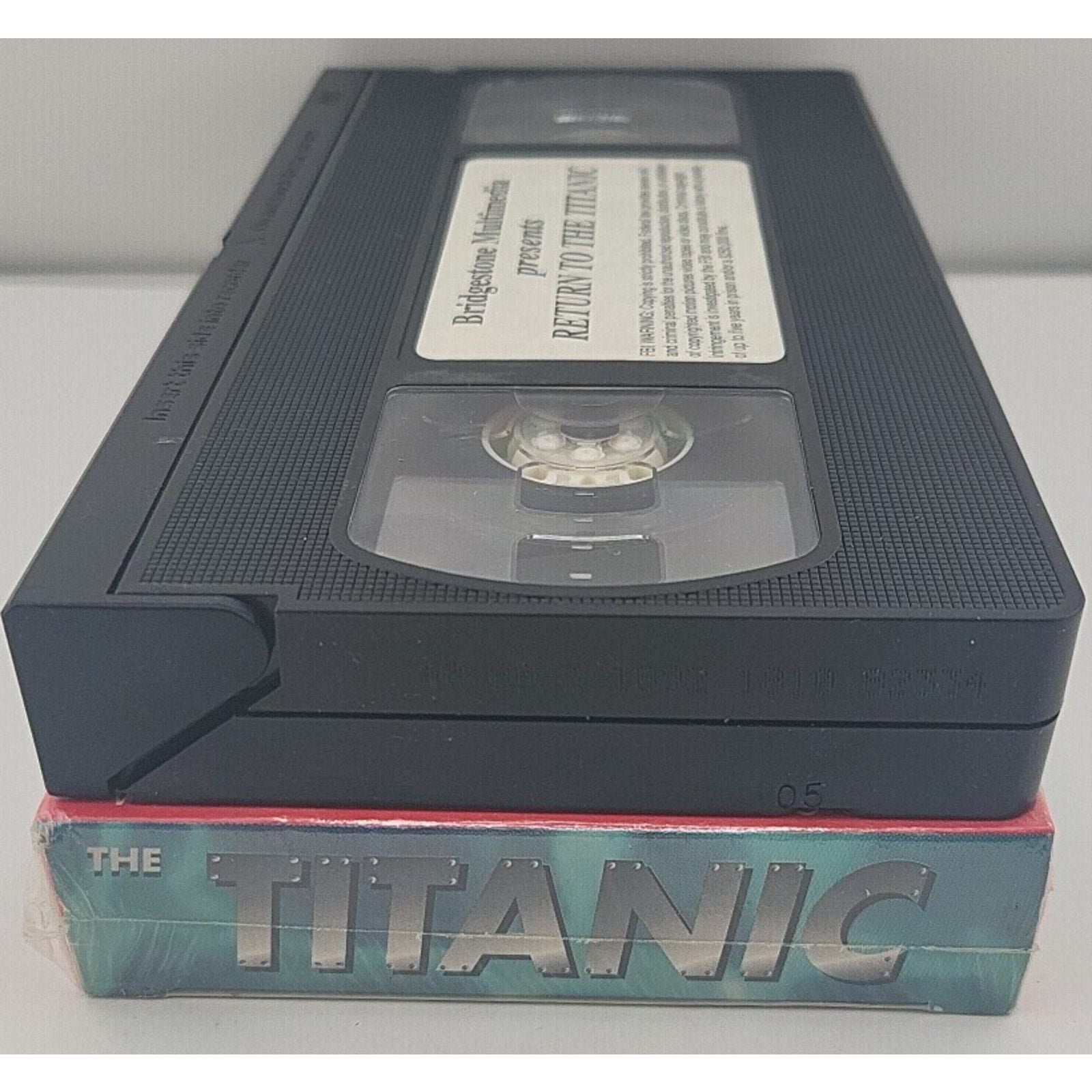 The Titanic - Return to the Titanic VHS Narrated by James Drury Movie