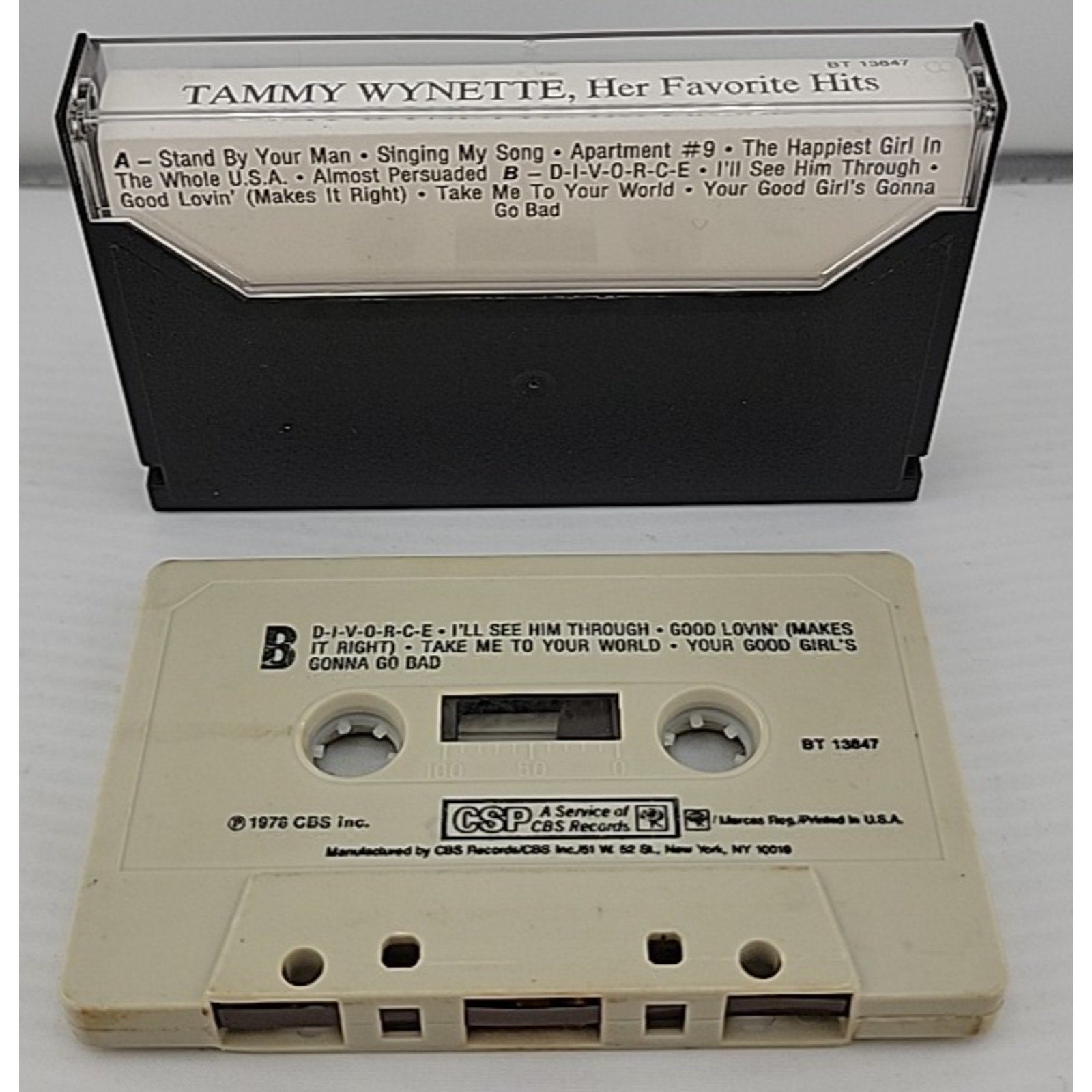 Tammy Wynette Her Favorite Hits (Cassette)