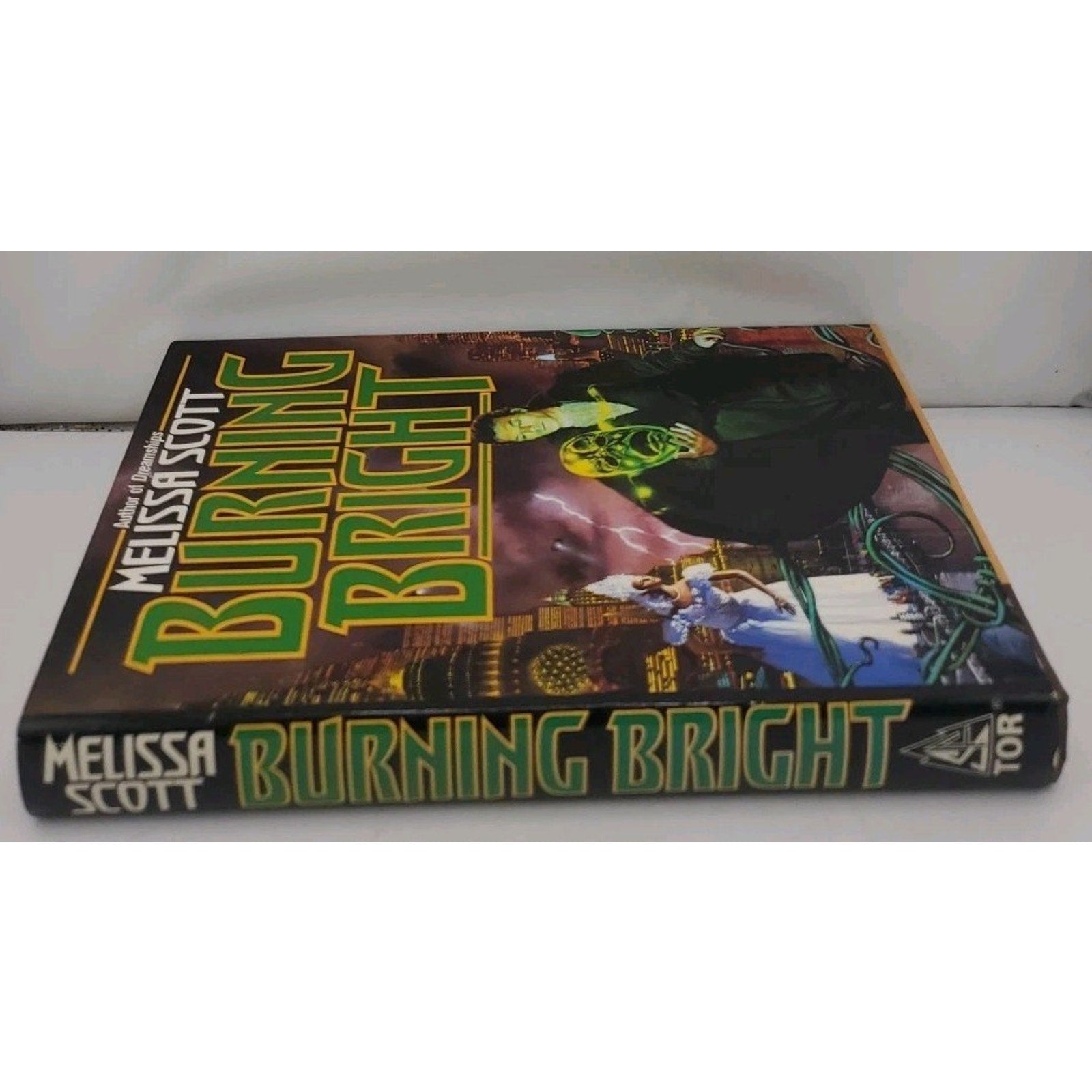 Burning Bright by Melissa Scott (1993, Hardcover)