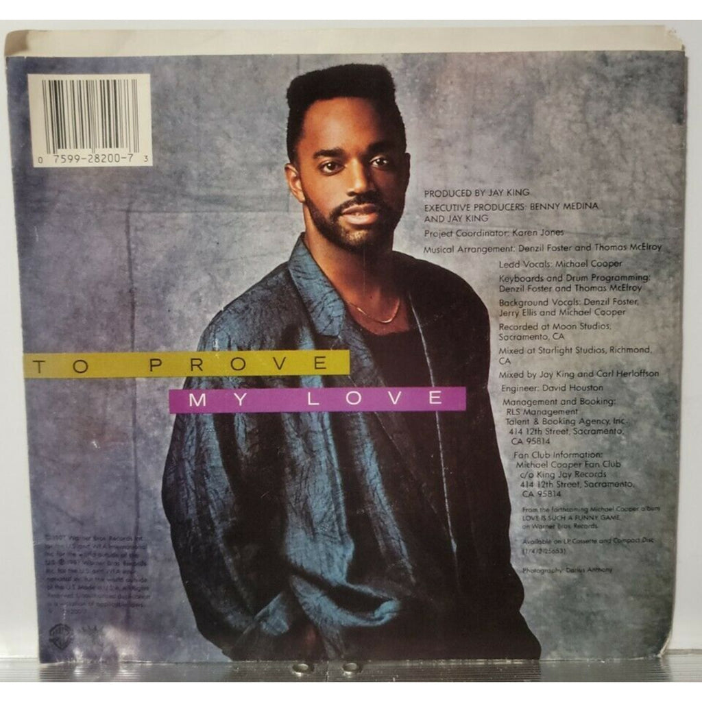 Michael Cooper - To Prove My Love (Vinyl)